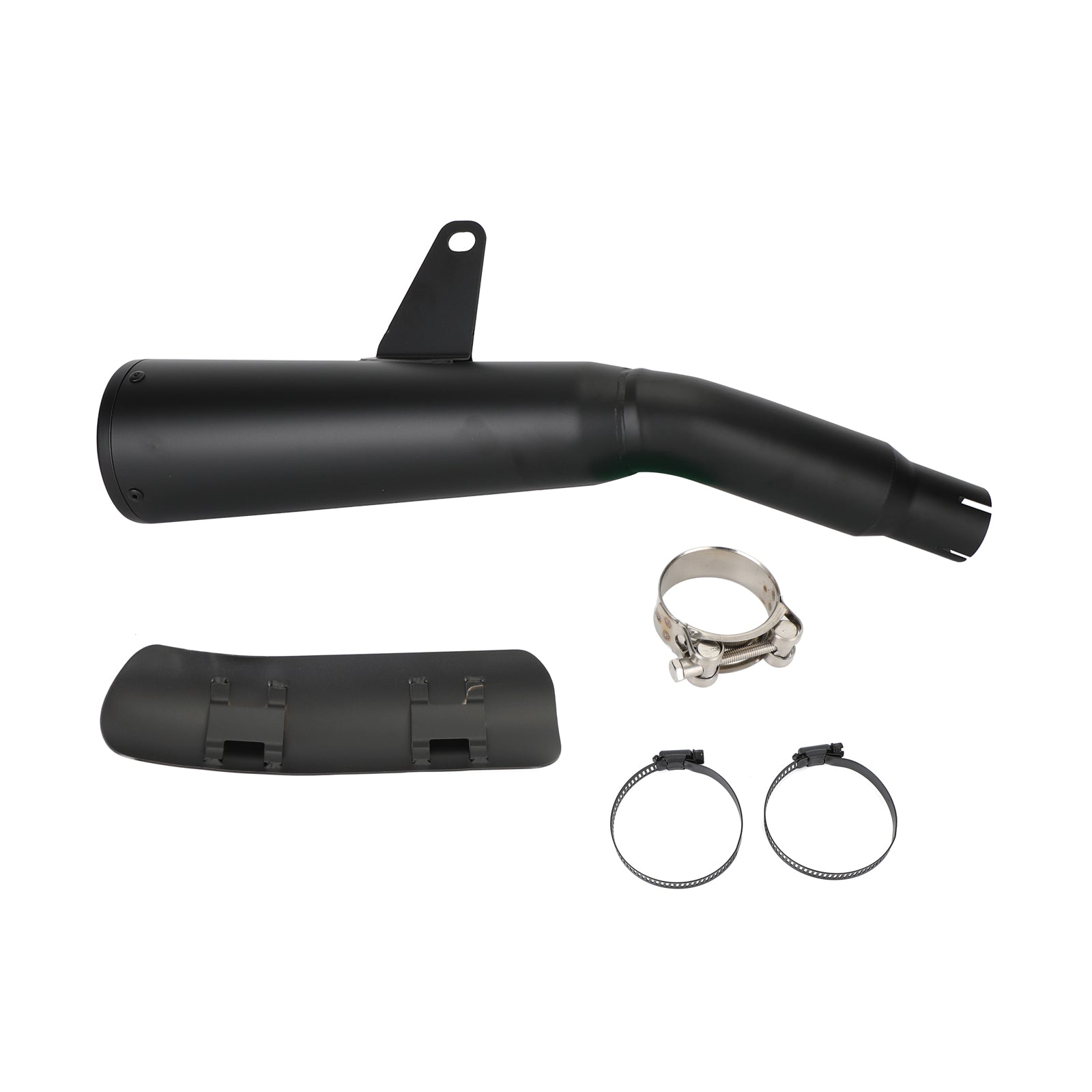 Steel Pipe Slip On Exhaust Muffler Black Fits For Honda Rebel Cm Cmx 1100 21-23