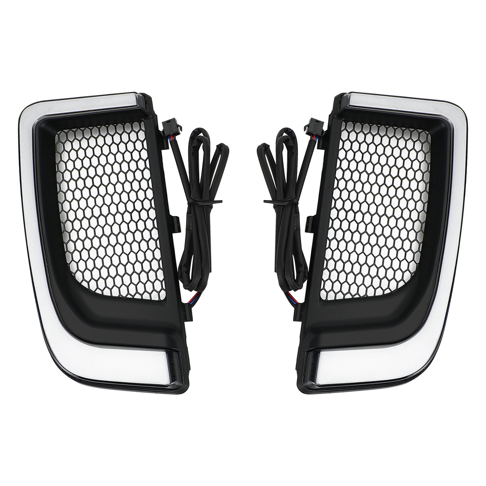 Traceur LED carénage inférieur grilles inférieures lumières pour Electra FLH/T Road Glide noir