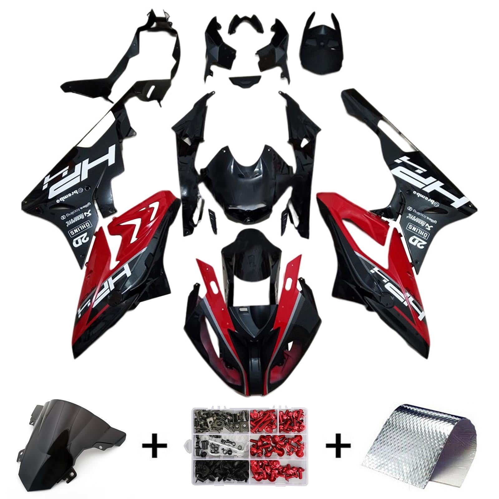 2017-2018 BMW S1000RR Fairing Kit Bodywork Plastic ABS