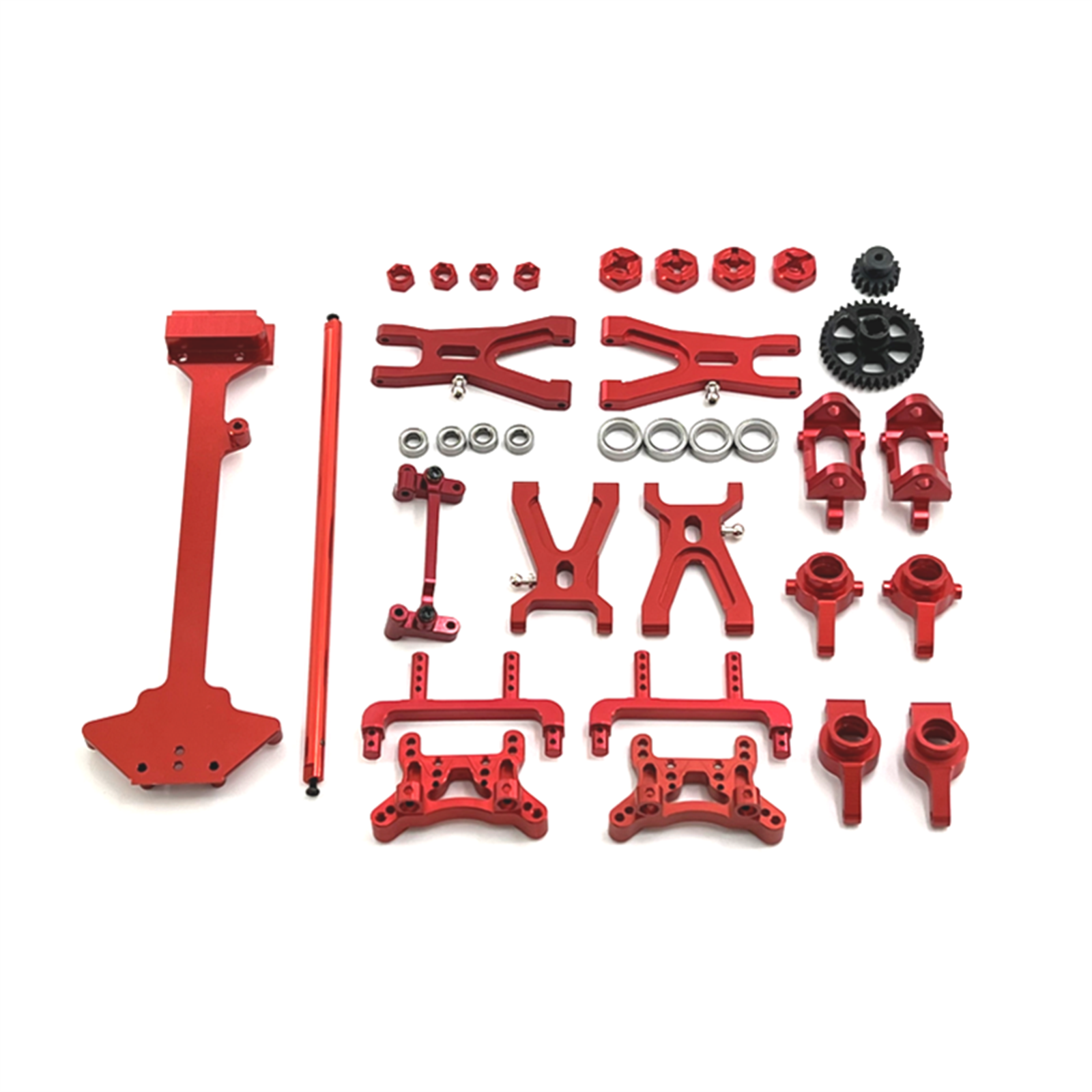 Pièces de réparation de voiture RC, mise à niveau des pièces métalliques pour 1/18 Wltoys A949 A959 A969 A979 K929