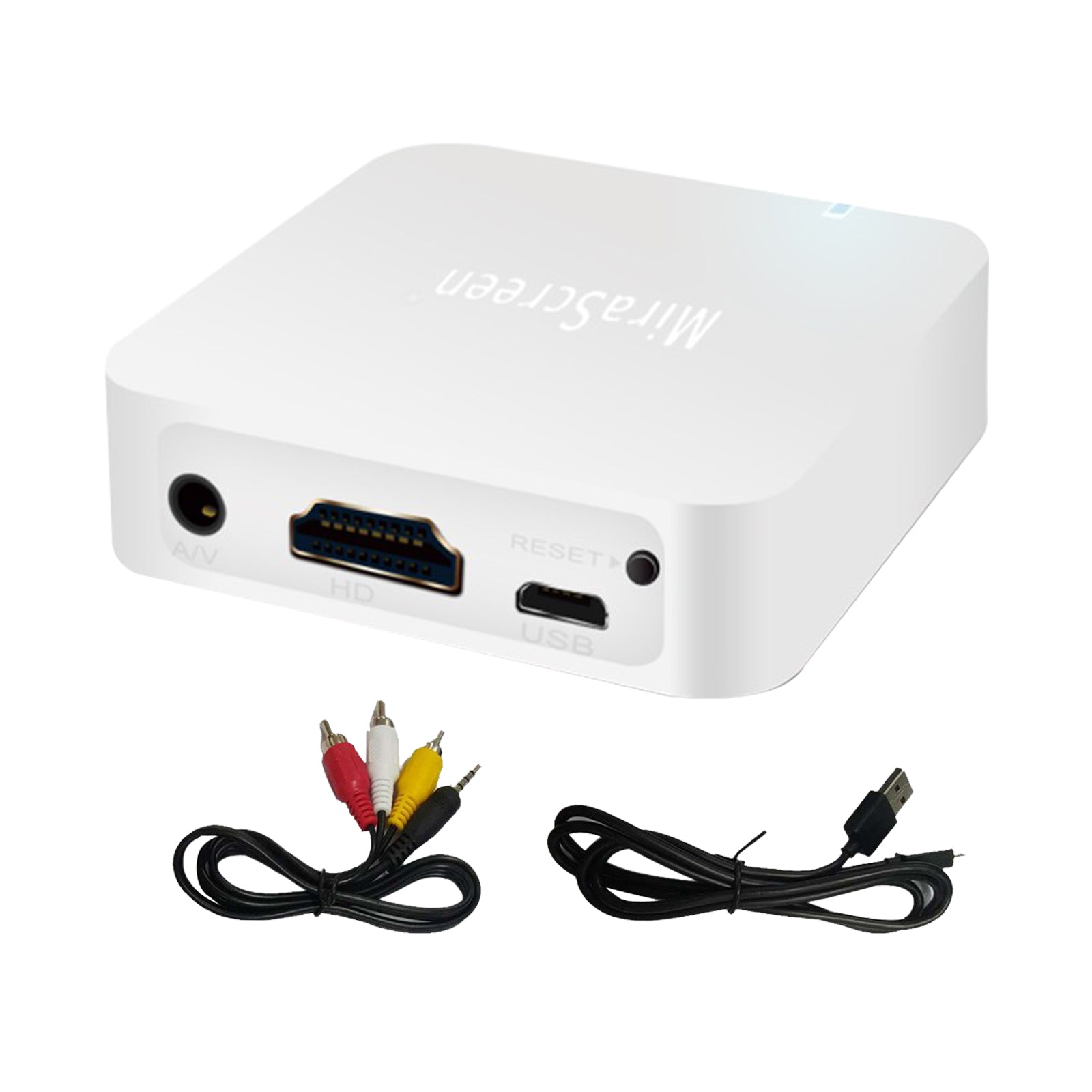 Mirascreen X7 Auto Auto Media Draadloos Airplay Schermspiegeling Dongle TV-stick