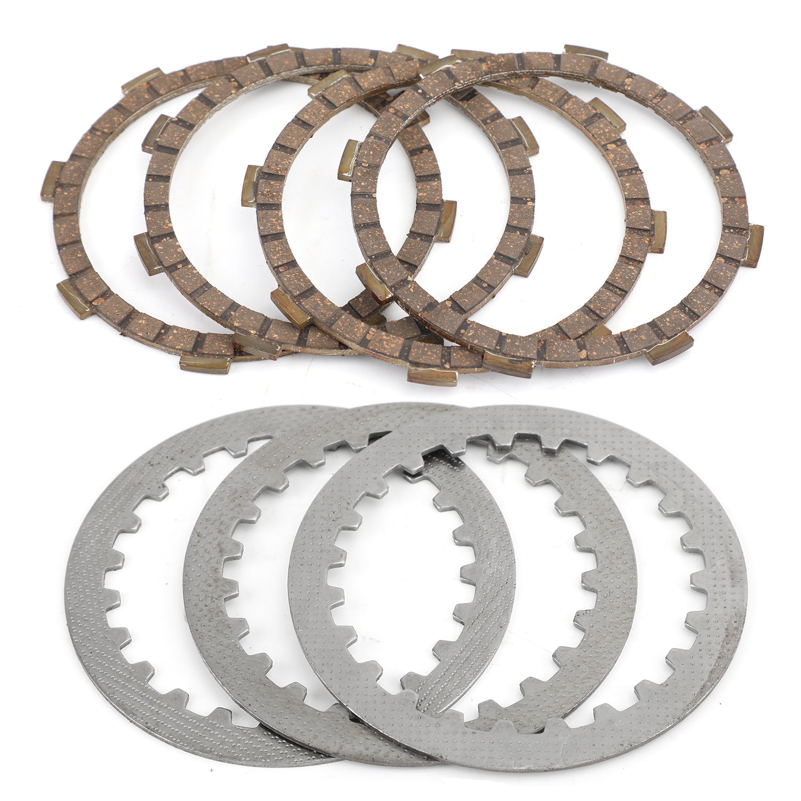 Clutch Kit Steel & Friction Plates for Yamaha YB100 DX100 L5 L5T L5TA 1969-1987 Generic