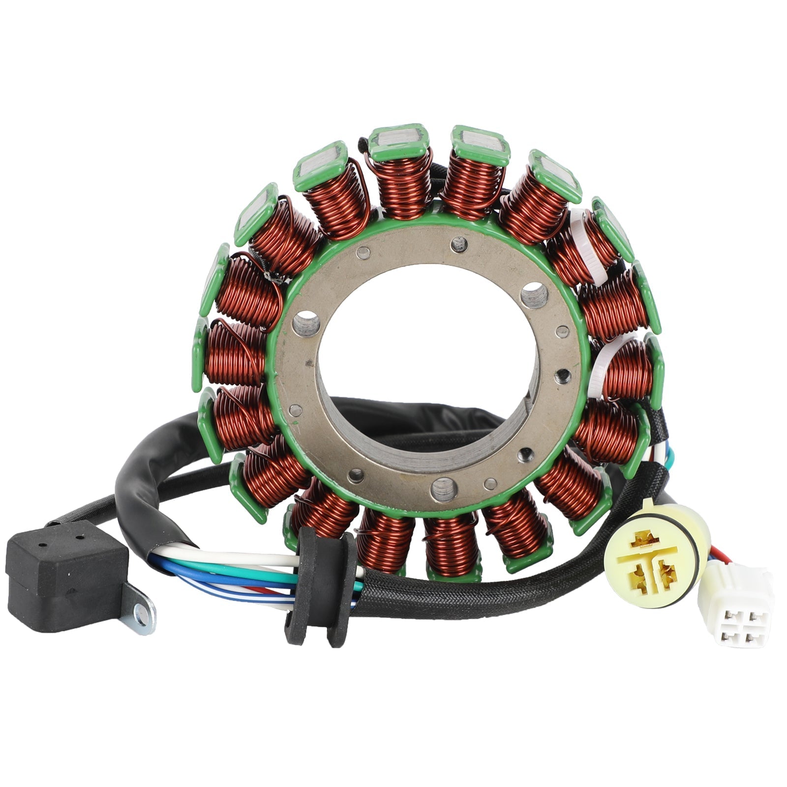 Magneto Stator + Spanningsgelijkrichter + Pakking Voor Yamaha Wolverine 350 YFM350FX 02-05 Fedex Express Generiek