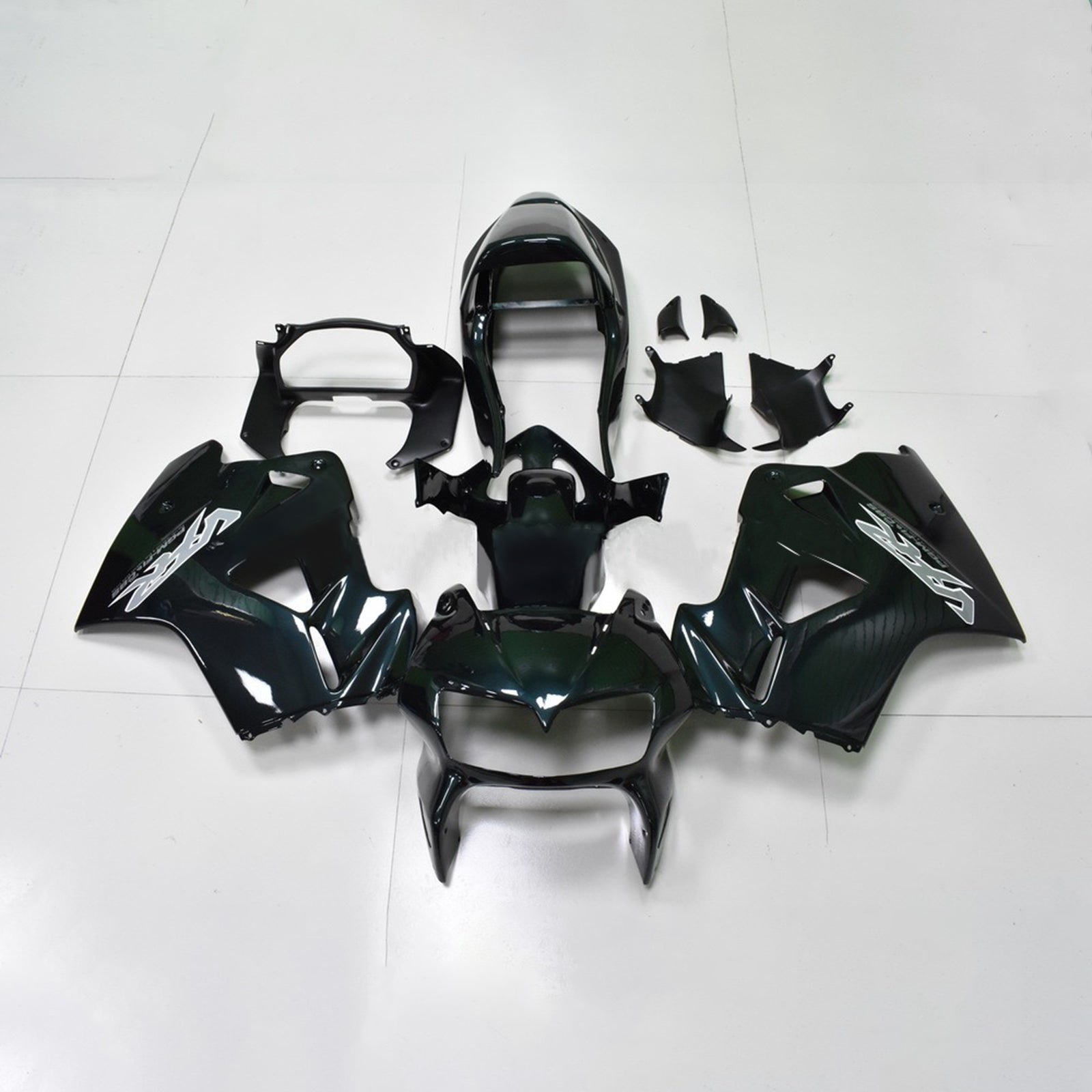 1998-2001 Honda VFR800 Amotopart Injection Fairing Kit Bodywork Plastic ABS #107