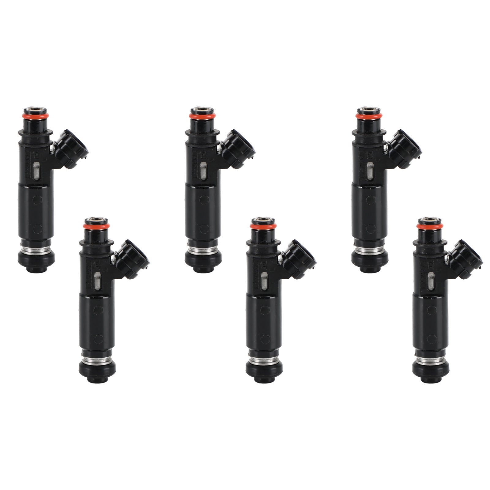 6PCS Fuel Injectors 195500-4370 fit Mitsubishi Montero Pajero 3.8L V6 2003-2006