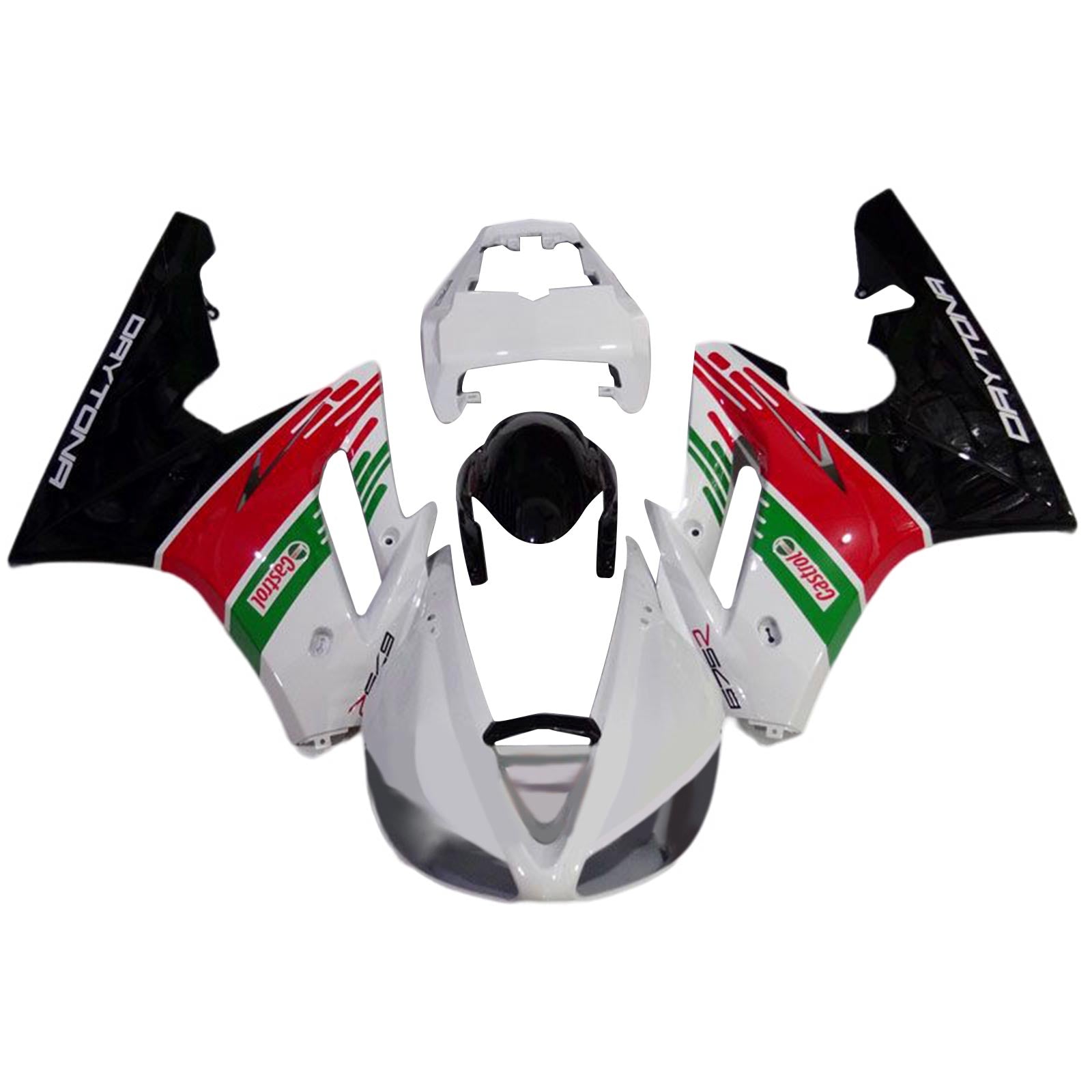 2002-2005 Triumph Daytona 675 kåpesett Karosseri plast ABS