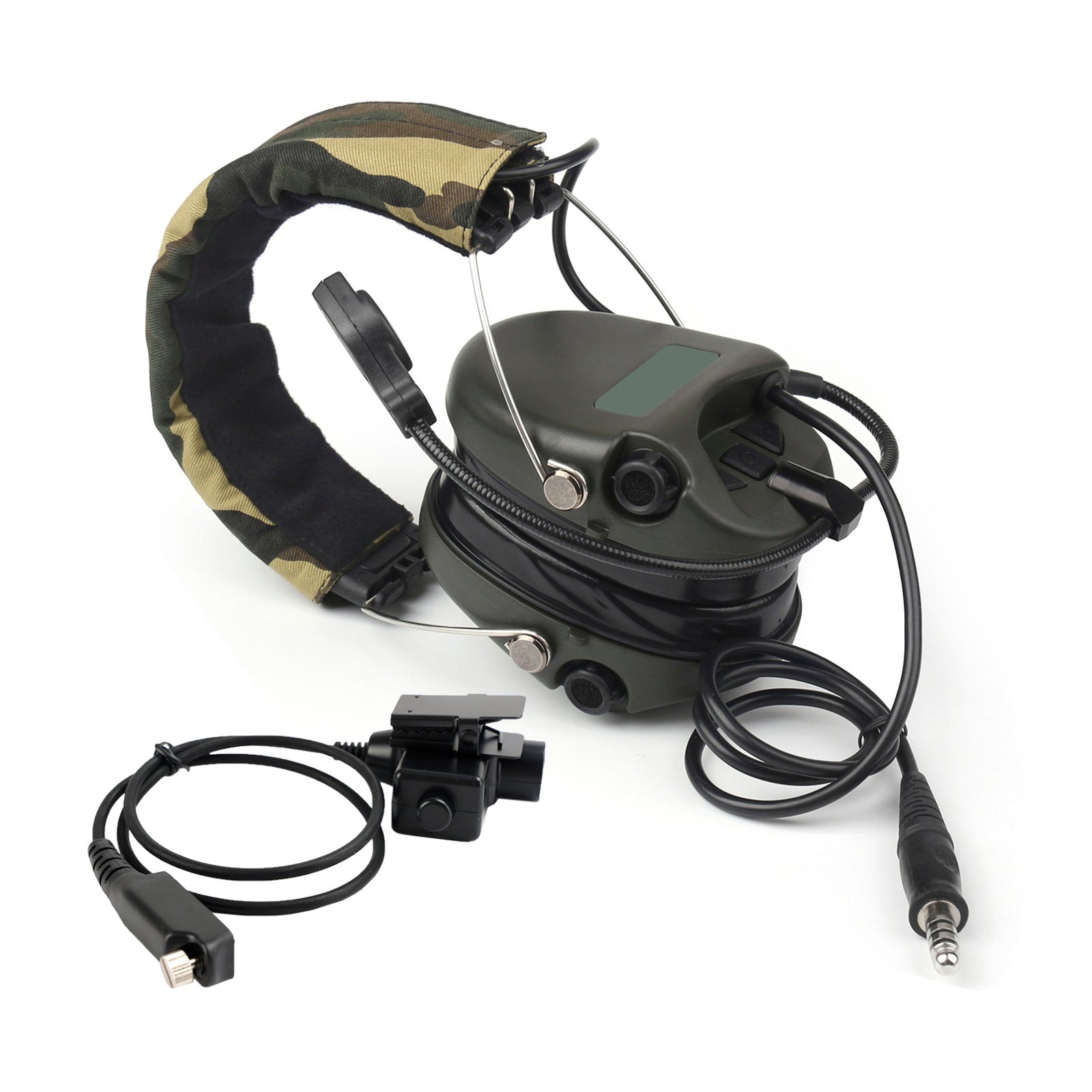 H60 Geluidsopname Ruisonderdrukking CS-headset voor Sepura STP8000 STP8030 STP8035