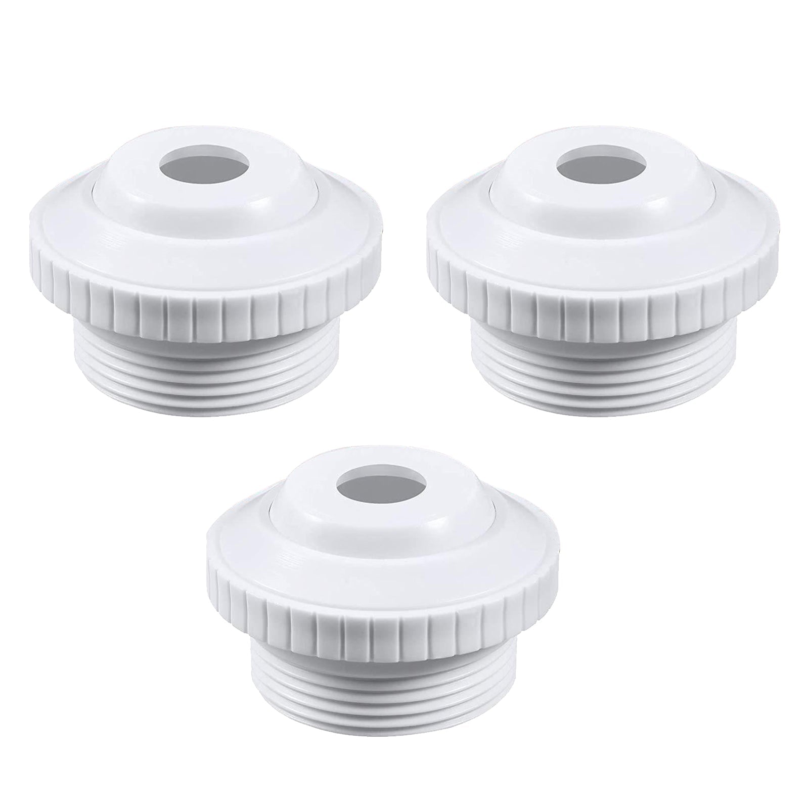 3Pcs Swimming Pool Spa Return Jet Slotted Eyeball Set Flow Accessories Part