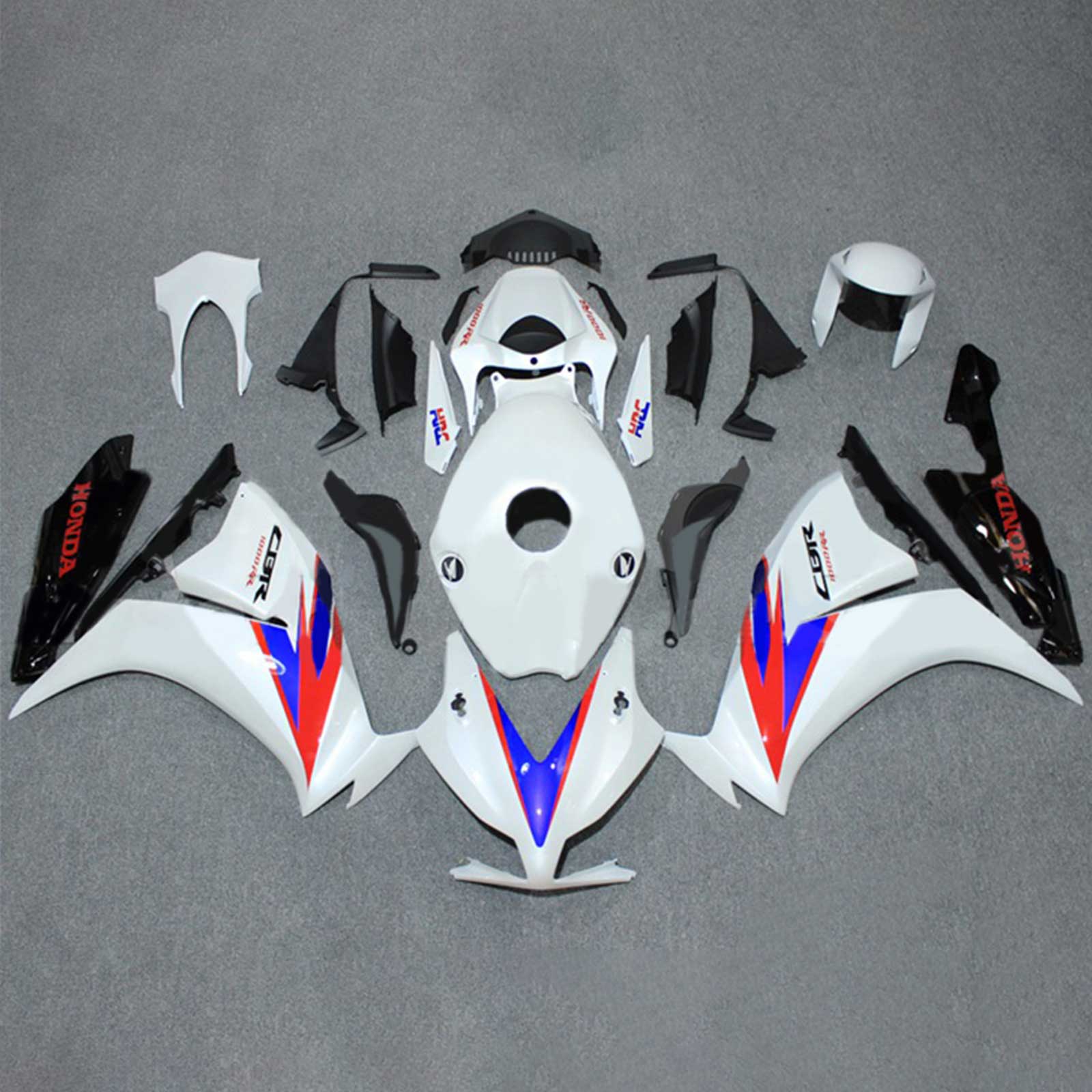 Kit de carénage d'injection Honda CBR1000RR 2012-2016, carrosserie en plastique ABS #163