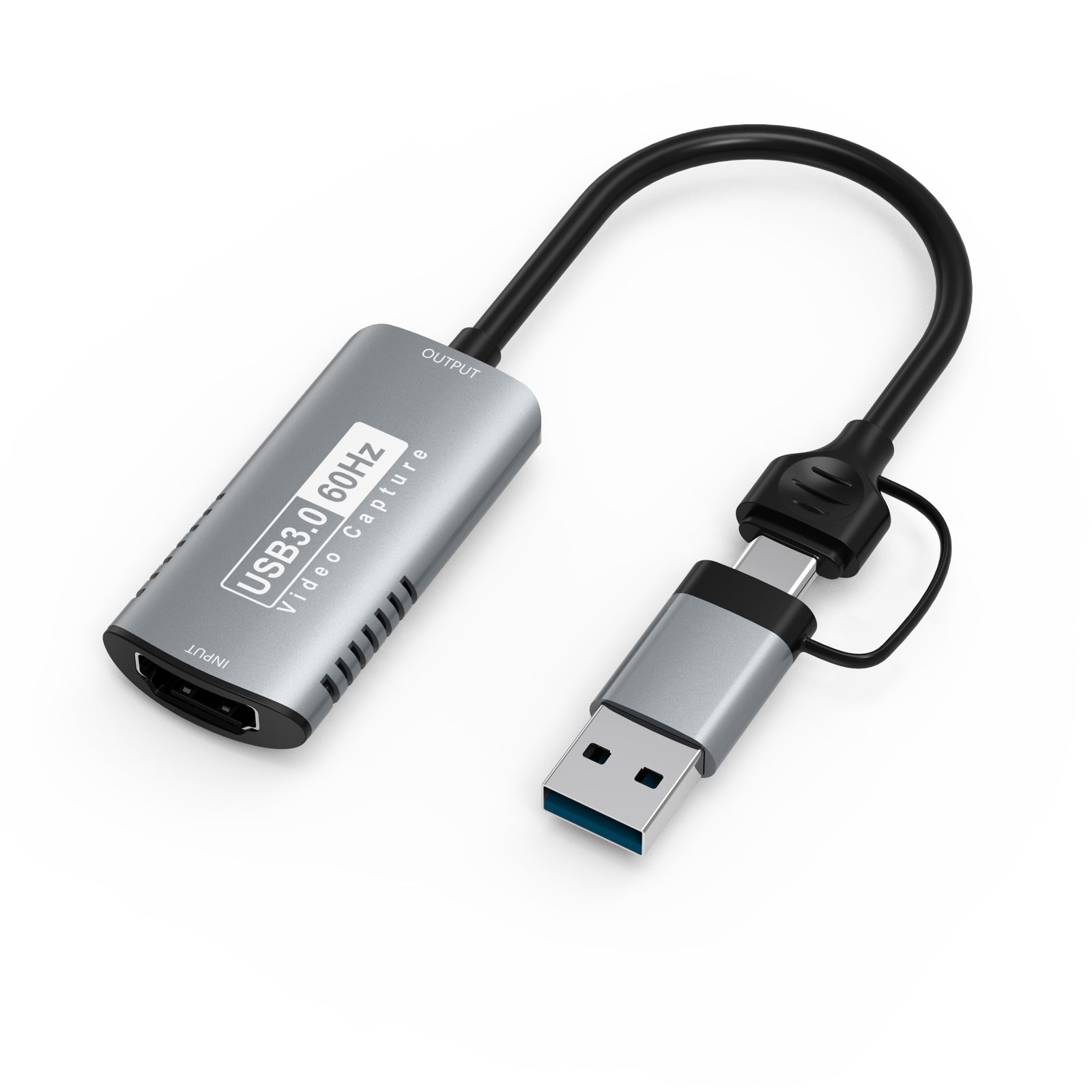 4K High-Definition Video Capture Card HDTV to USB3.0/Type-C Game Live Broadcast