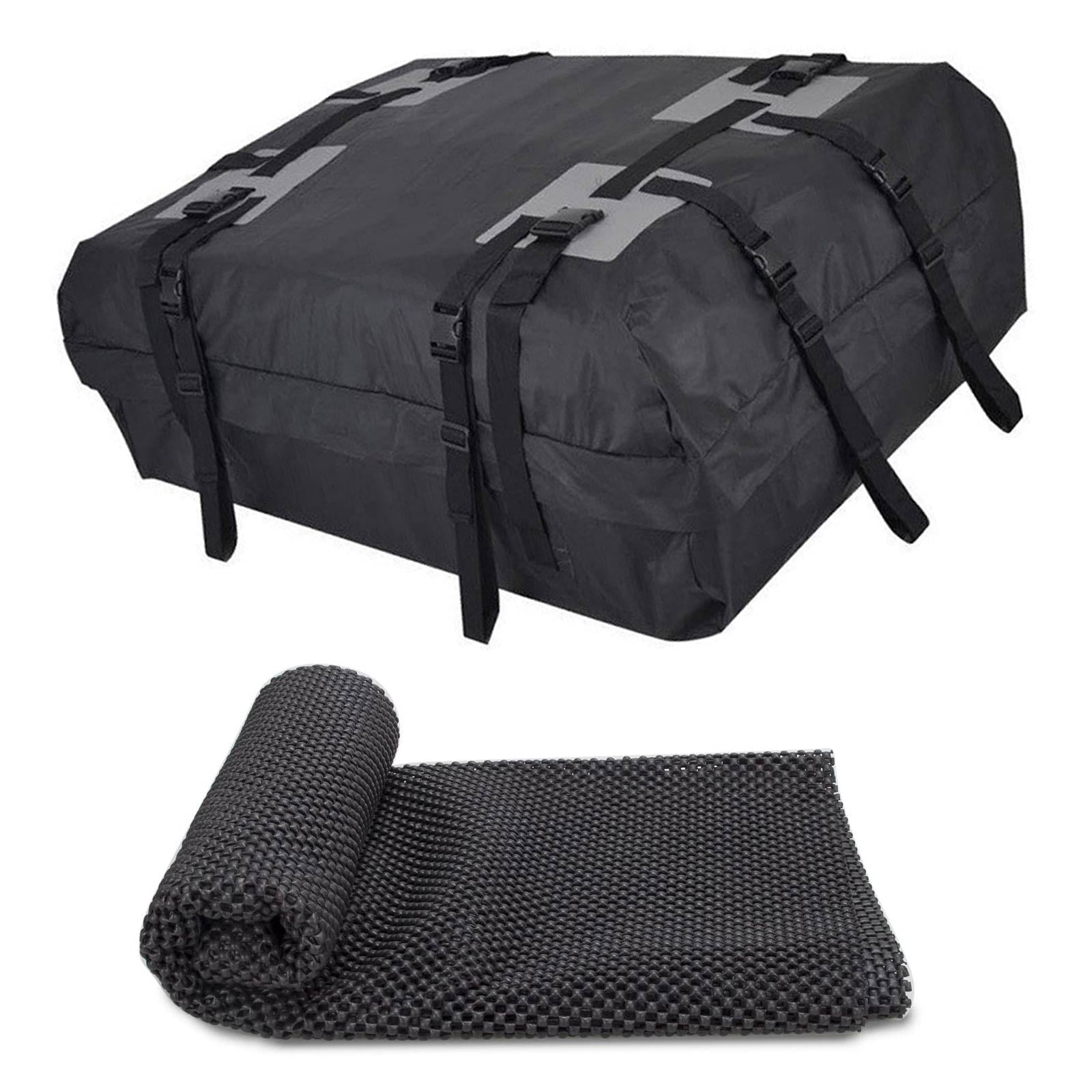 Sac de transport de toit de voiture étanche, sac de chargement, sac Cube de bagages avec tapis antidérapant