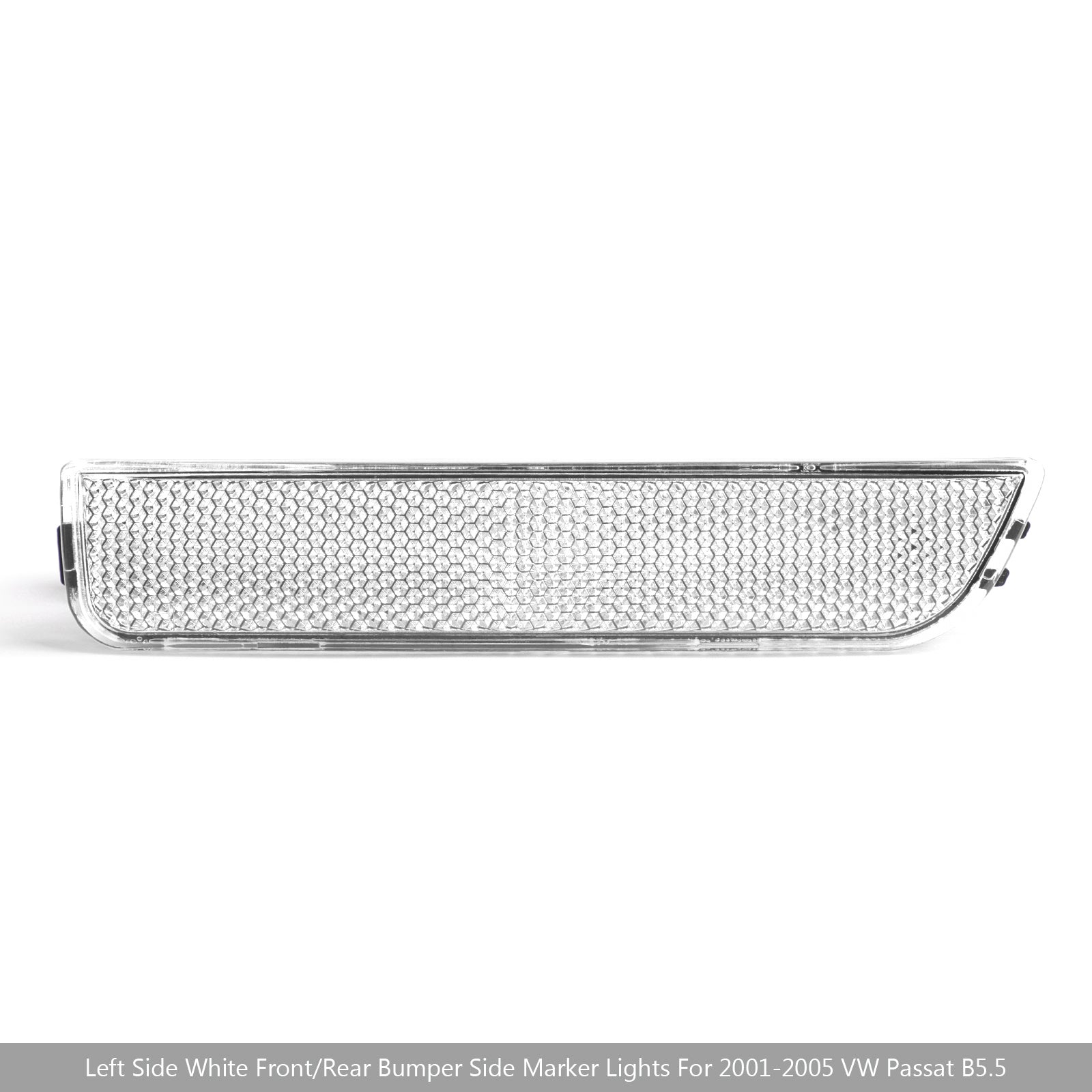 Linker witte voorbumper zijmarkeringslichten voor 2001-2005 VW Passat B5.5 Generiek