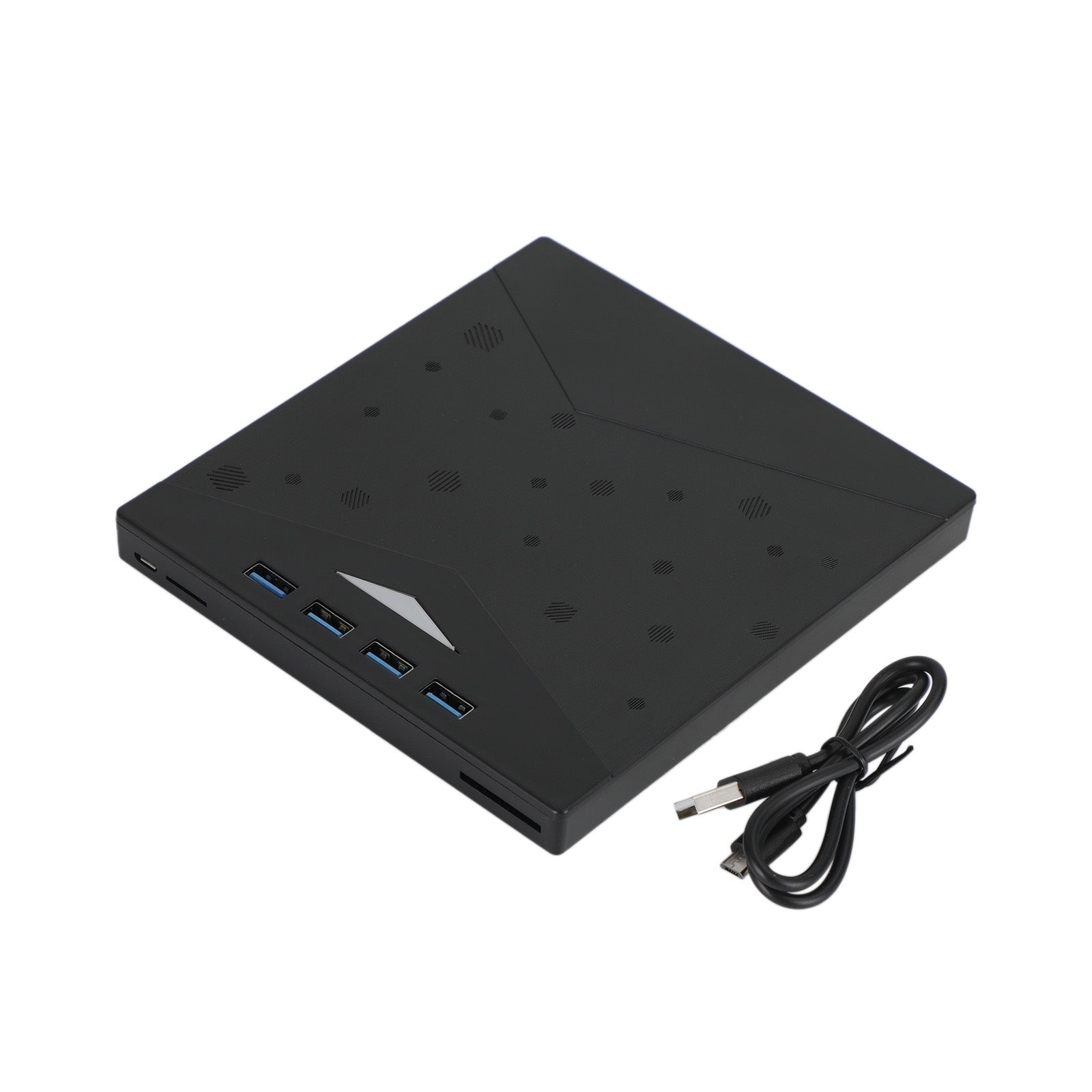 Lecteur CD/DVD externe pour ordinateur portable Lecteur DVD USB 3.0 7 en 1 Lecteur graveur CD/DVD externe portable 7 en 1 USB 3.0 Type-c Type A CD-ROM pour ordinateur portable