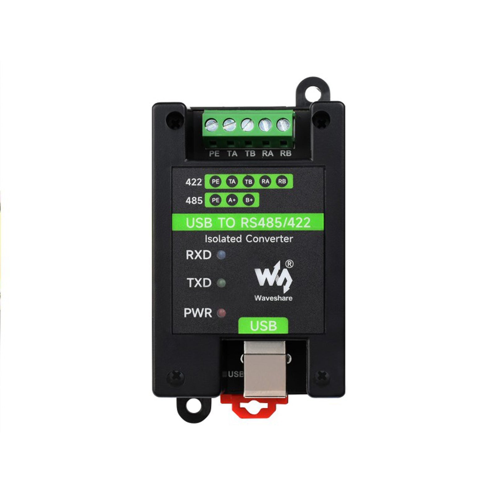 Industrial-Grade Isolated Converter USB to RS485/RS422 Multi-Protection Circuits