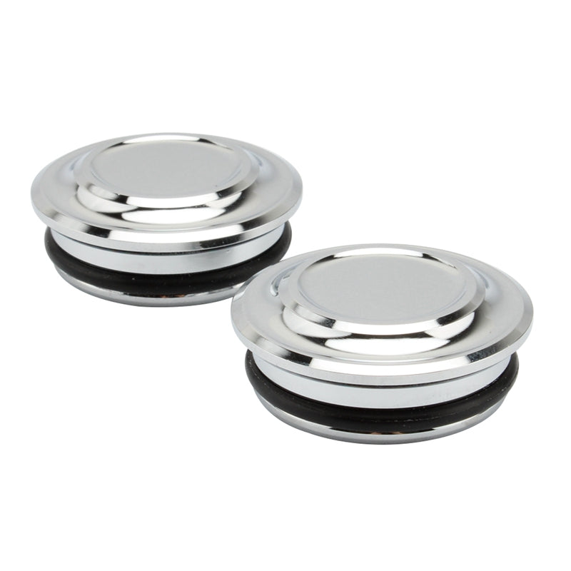 Billet Aluminium Frame Plug Caps Zwart Geschikt voor Honda Rebel CMX500 2020-2021