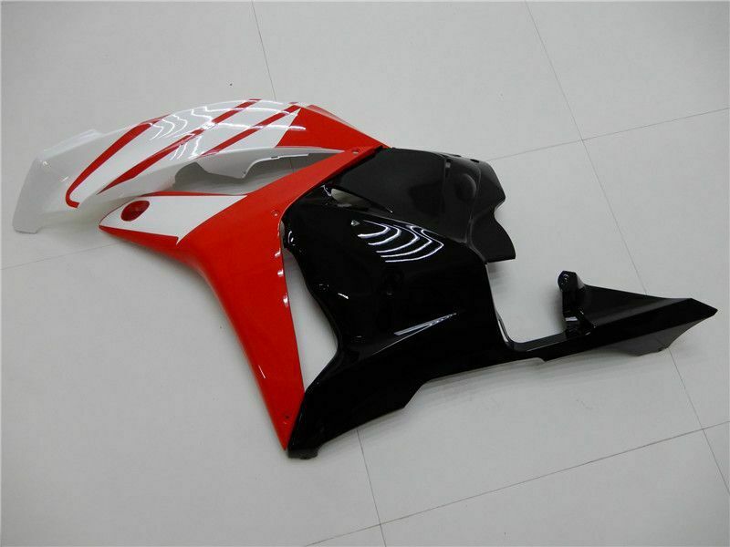 Kit de carénage rouge blanc Honda CBR600RR 2009-2012