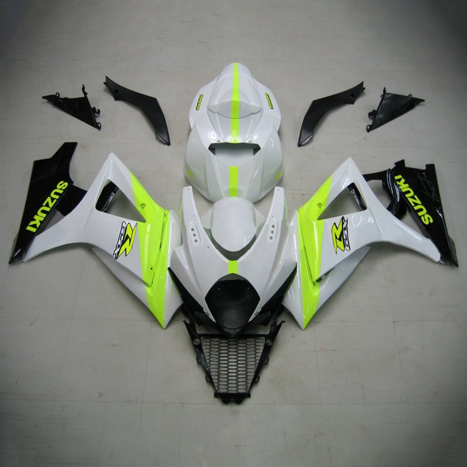 2007-2008 Suzuki GSXR1000 K7 Amotopart Injection Fairing Kit Bodywork Plastic ABS #110