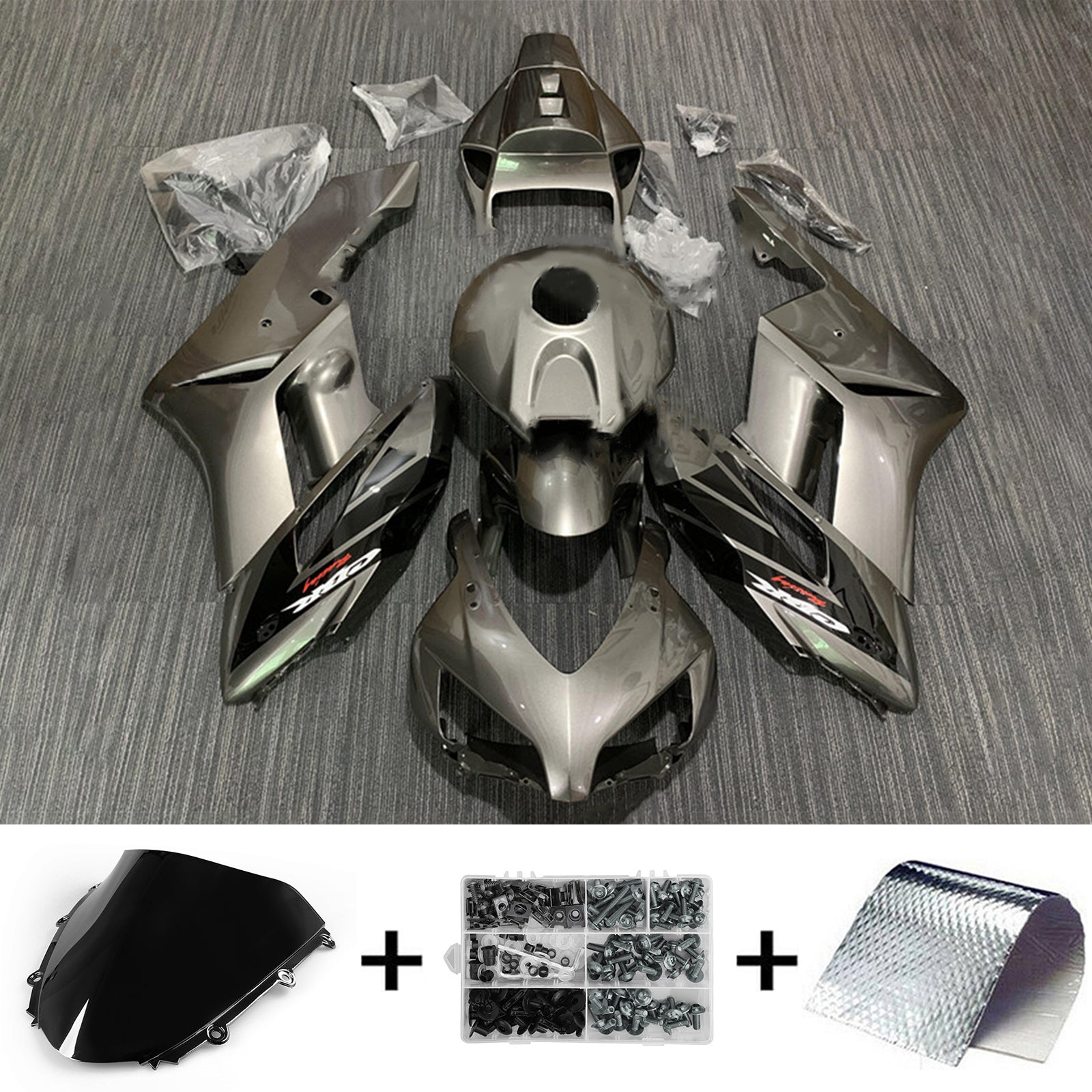 2004-2005 Honda CBR1000RR kuipset carrosserie kunststof ABS