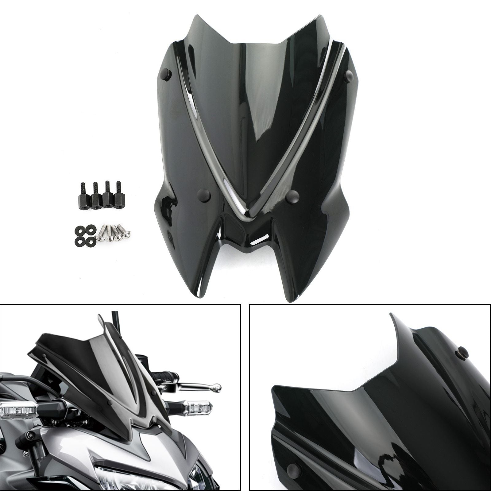 Protecteur de pare-brise pour KAWASAKI Z650 20+ générique