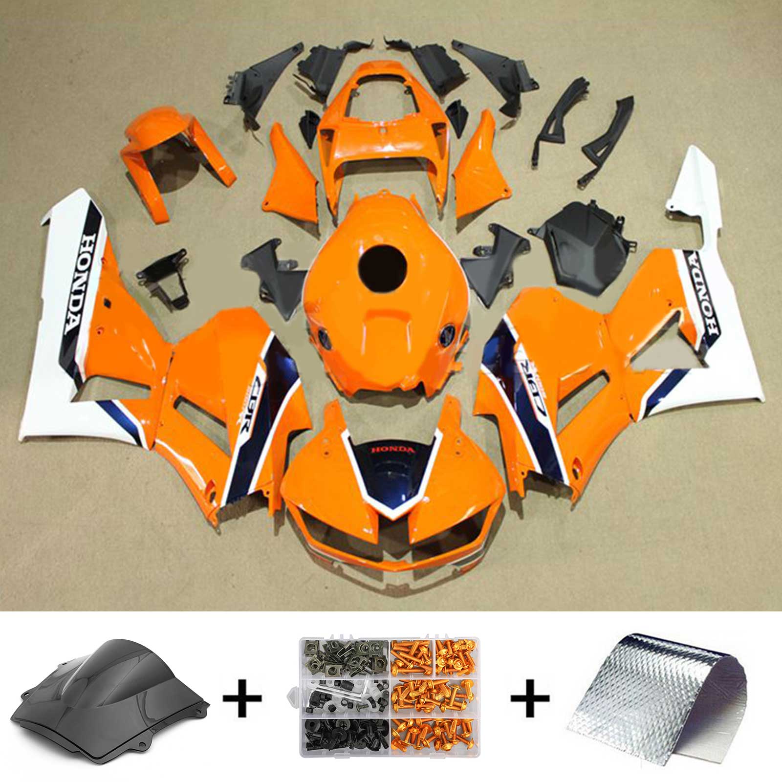 2013-2020 Honda CBR600RR F5 Injection Fairing Kit Bodywork Plastic ABS#152