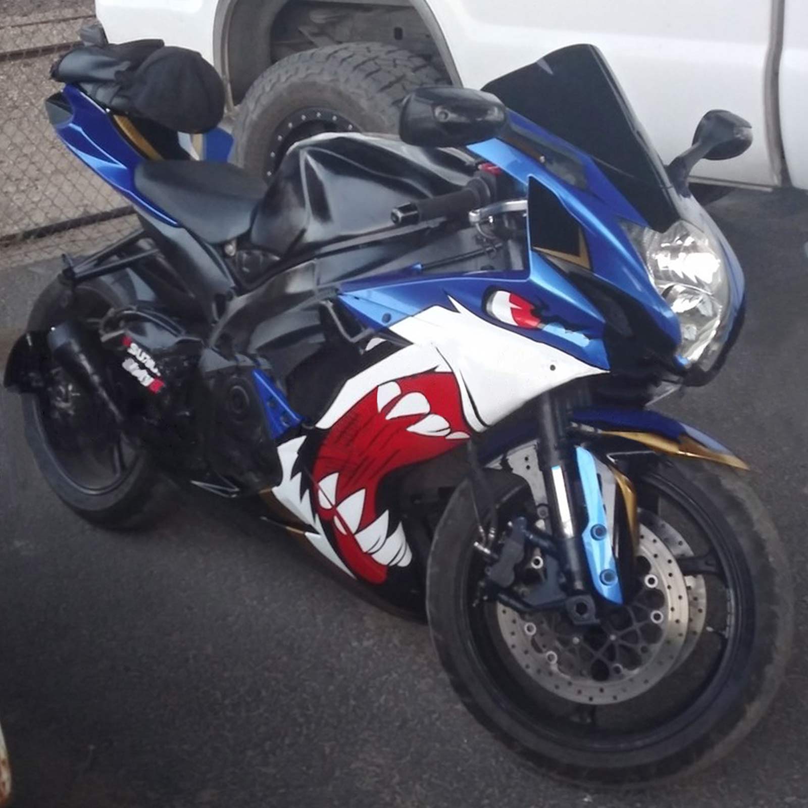 2011-2024 Suzuki GSXR 600/750 K11 Kit de carénage injection Amotopart Bodywork Plastic Abs # 101