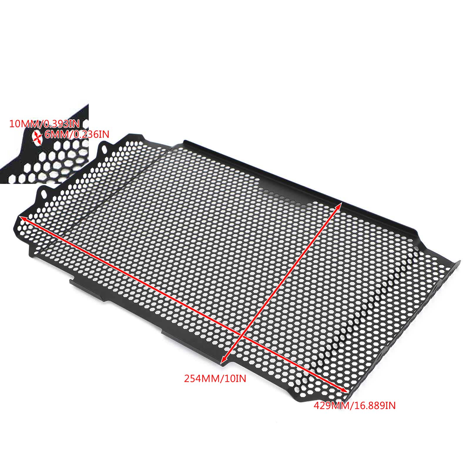 1Pc Radiator Grill Guard Cover Protector Fit For Honda CB1000R 18-20 Silver