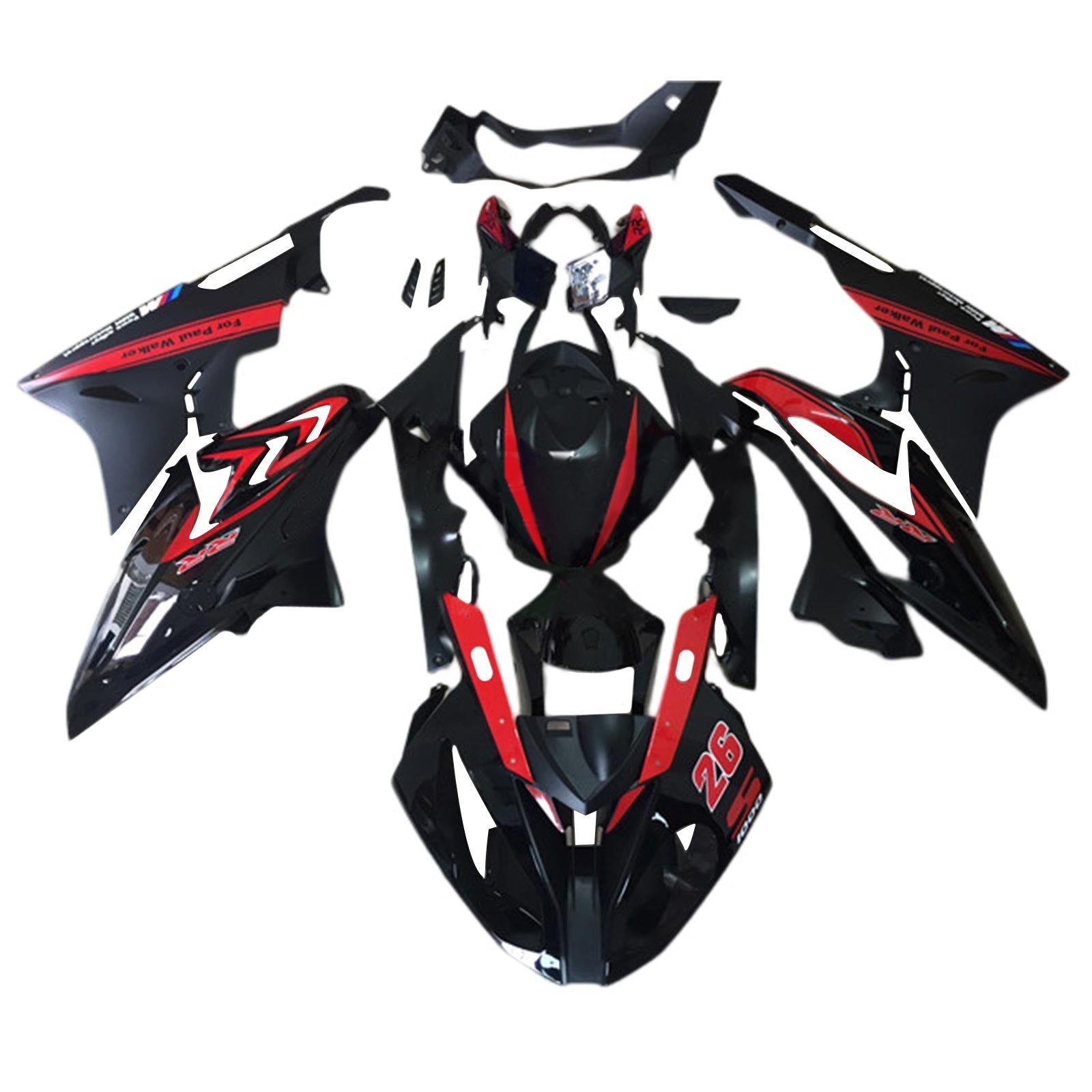 2015-2016 BMW S1000RR Fairing Kit Karosseri Plast ABS