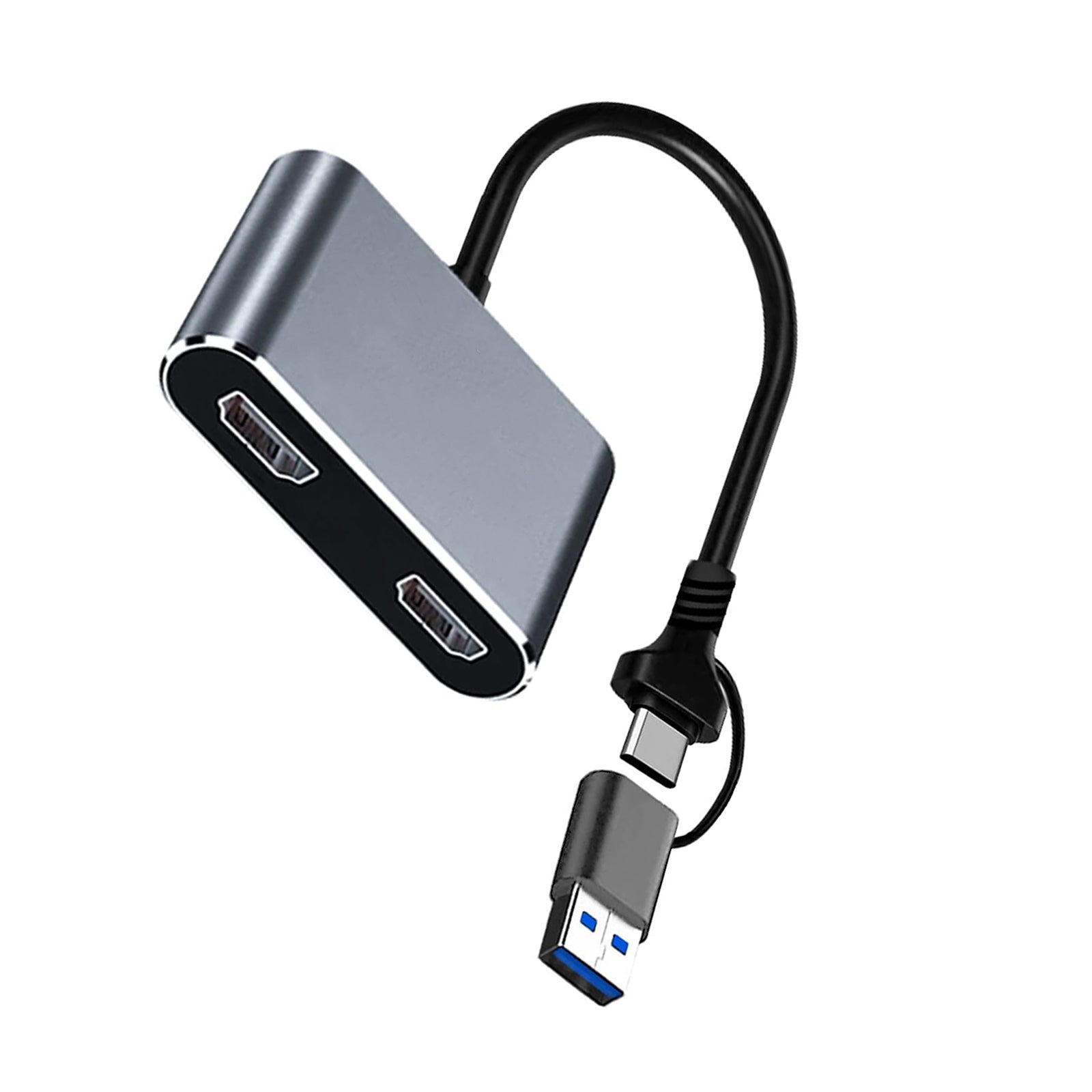 USB3.0 Type-C naar Dual 1080P HD Converter Notebook Uitbreiding van hetzelfde scherm