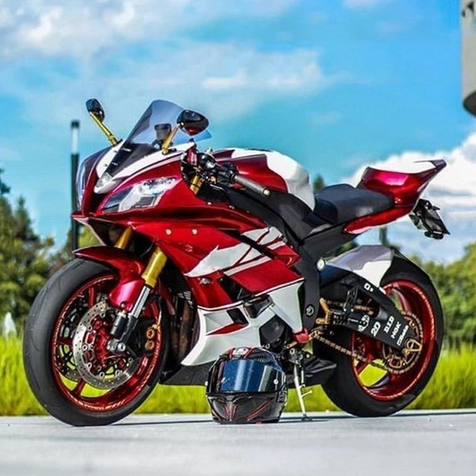 Kit de carenado Yamaha YZF 600 R6 2006-2007 genérico