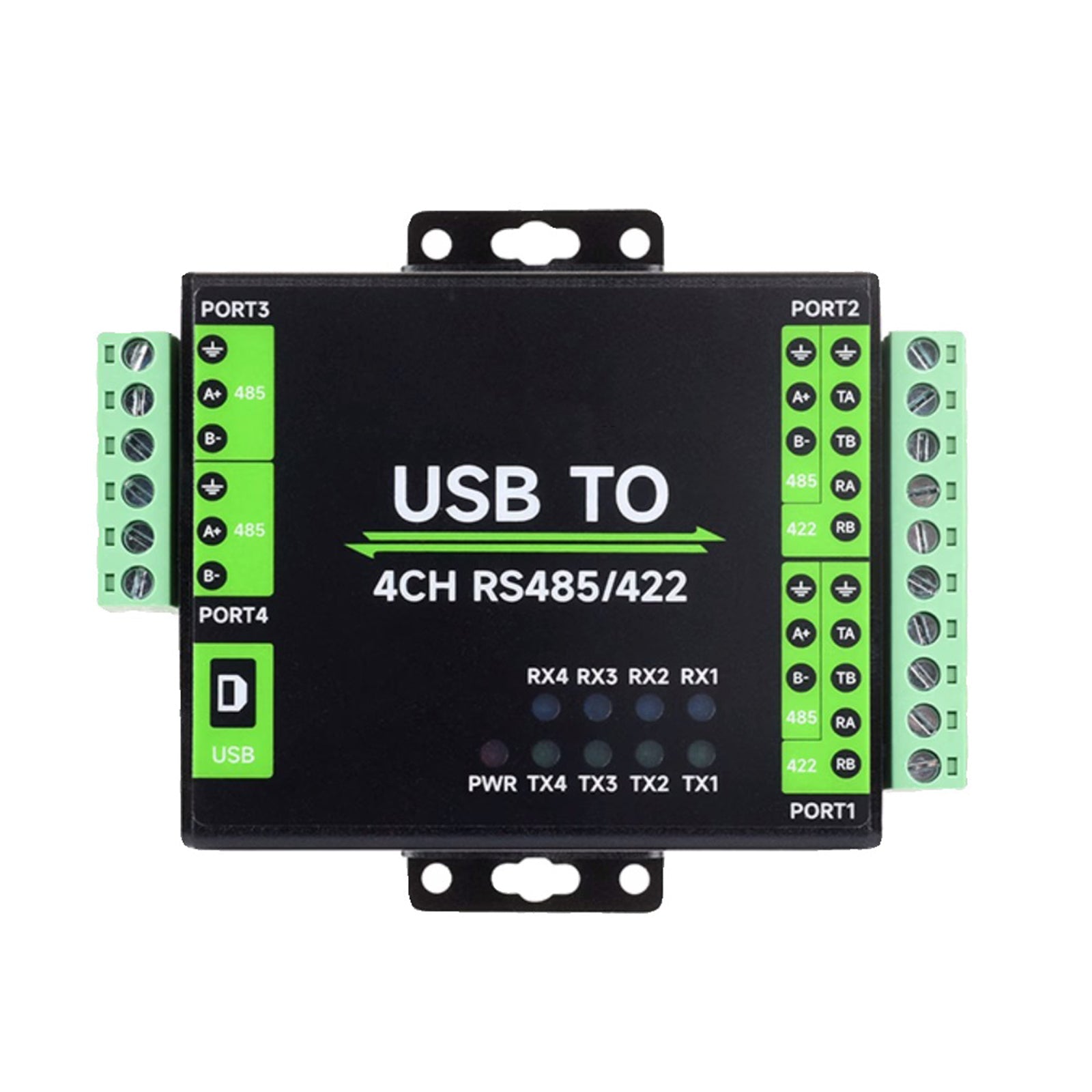 Module adaptateur convertisseur isolé industriel USB vers RS422 RS485