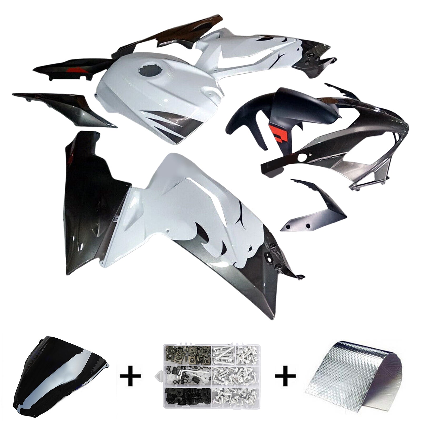 2006-2011 Aprilia RS125 Kit Carénage Carrosserie Plastique ABS