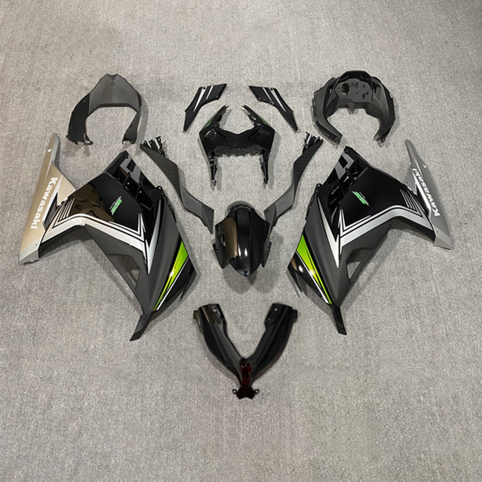 2013-2024 Kawasaki EX300/Ninja300 Injection Fairing Kit Bodywork Plastic ABS