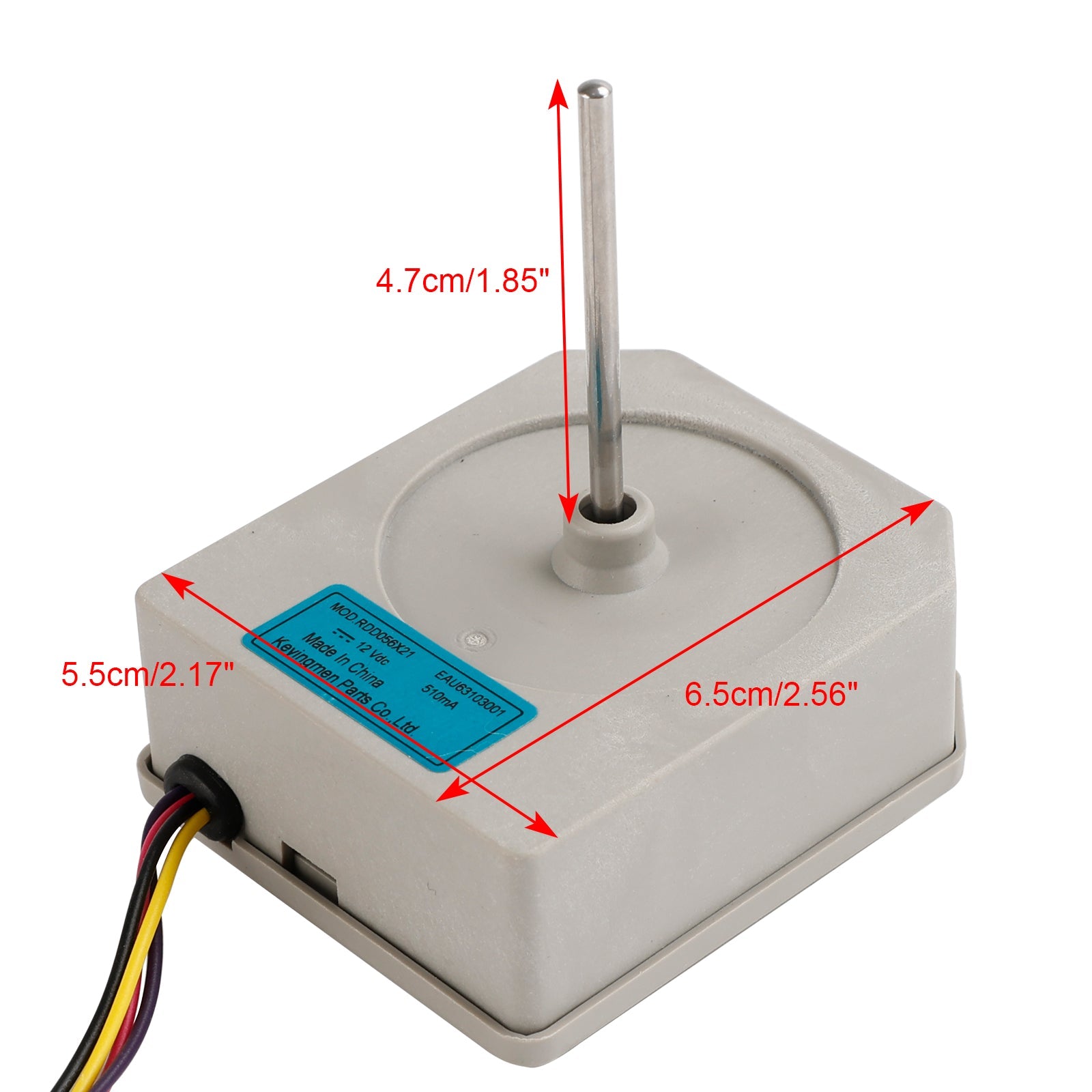 DC 12V koelkast verdamper koelventilatormotor vervanging voor LG EAU63103001