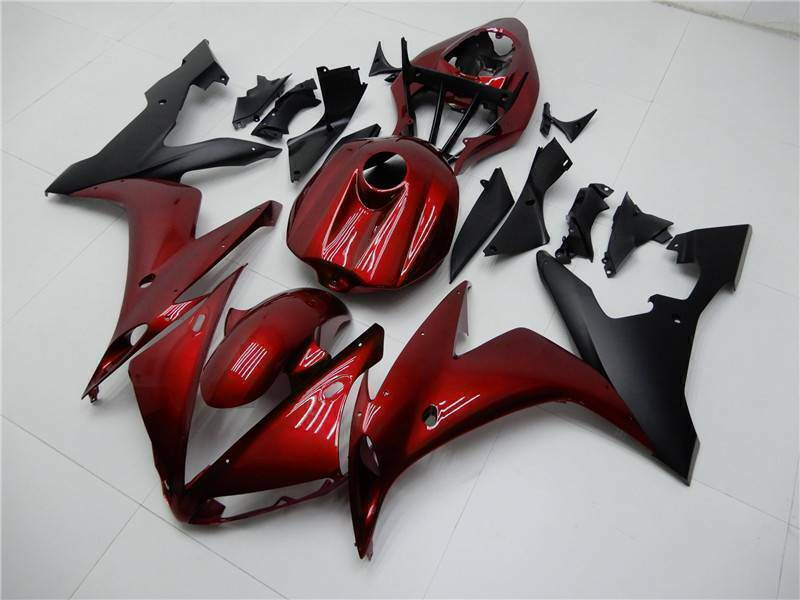 2004-2006 YAMAHA YZF R1 Kit de carénage Amotopart rouge