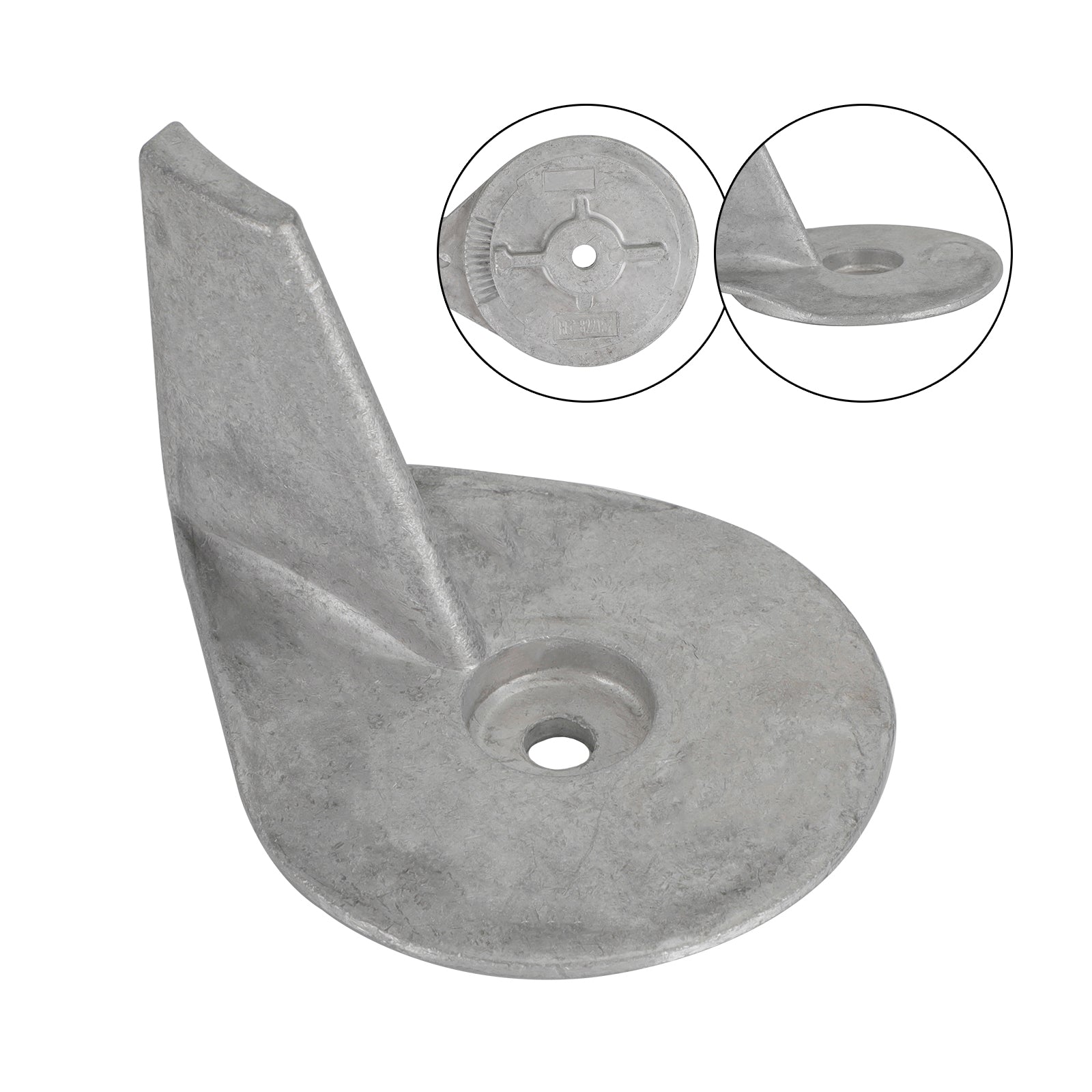 Aluminium ANODES som passer for Mercury 35-40-50-55-60PS erstatter 17264T2 Trim Tab