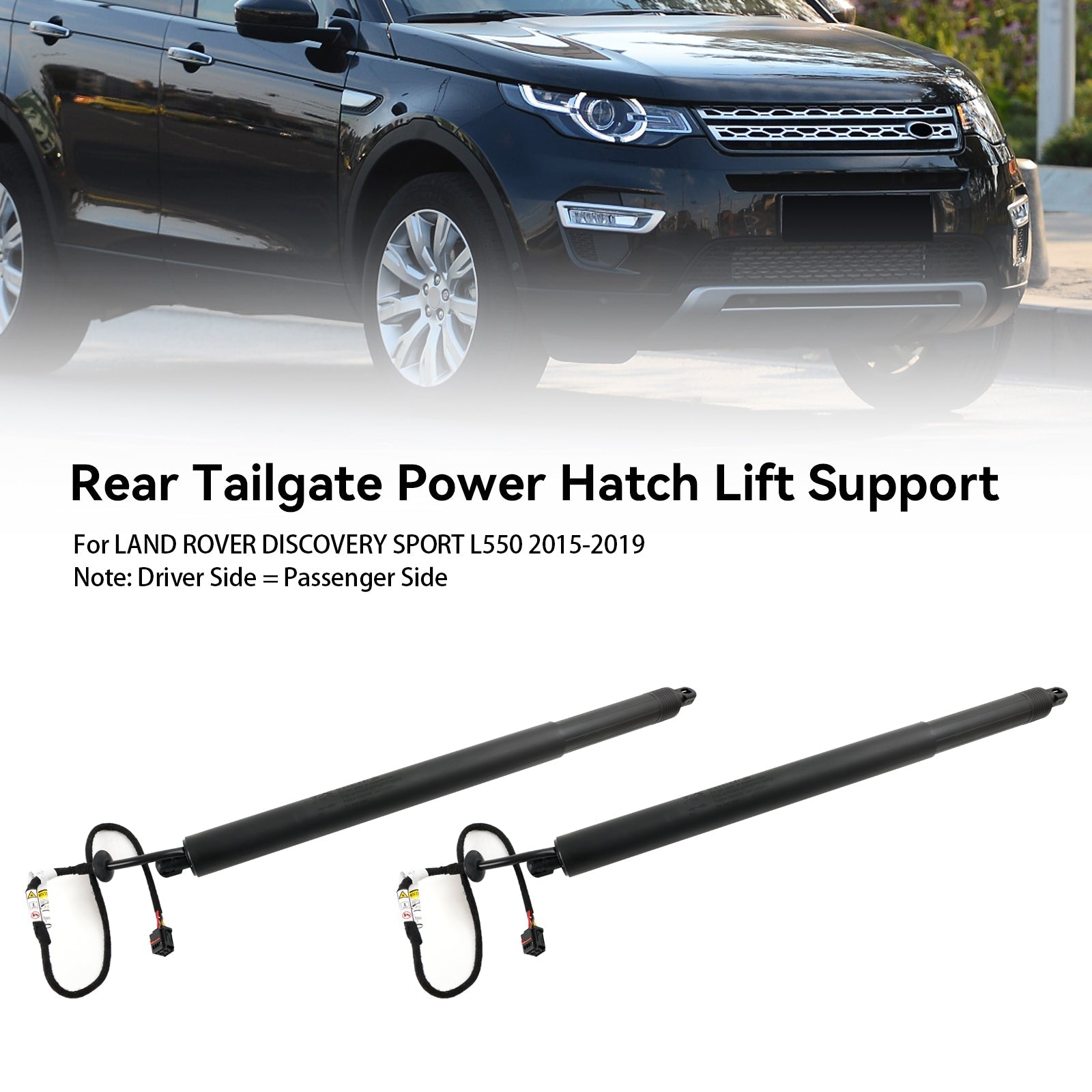 2015-2019 Land Rover Discovery Sport 2 pièces jambe de force de hayon électrique LR075420