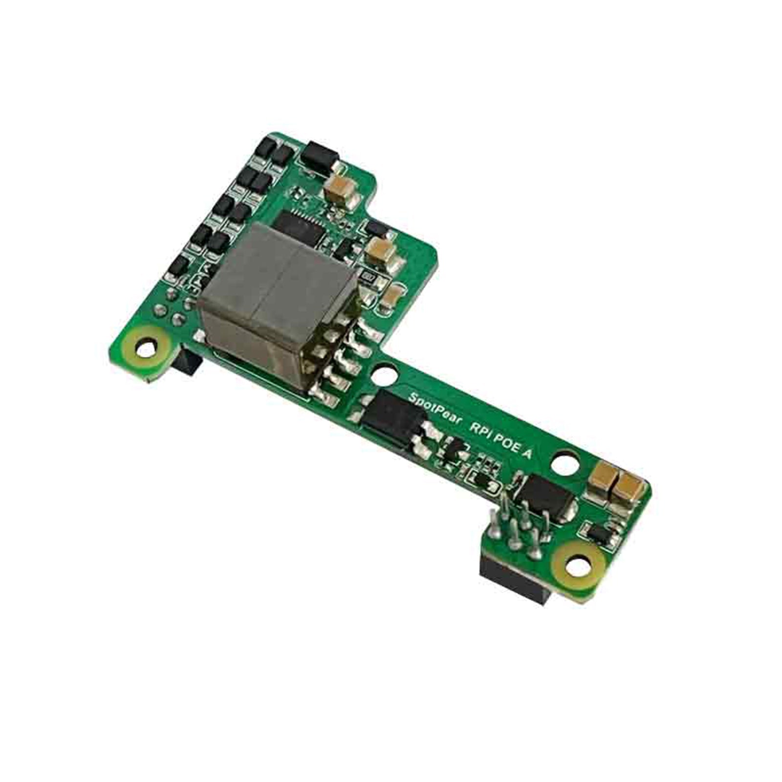 Raspberry Pi Poe Ethernet-voedingsuitbreidingsmodule ondersteunt 3B+/4B met ventilator