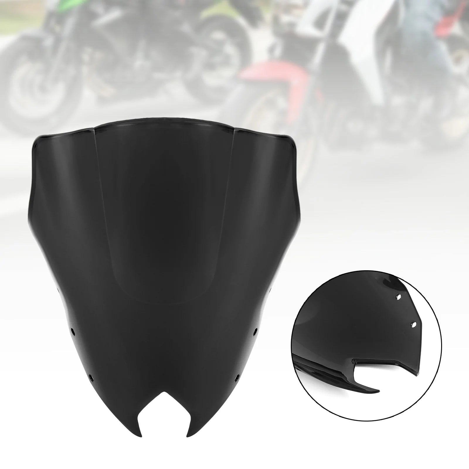 Yamaha FZ6R FZ-6R FZS600 2009-2015 ABS Motorcycle Windshield WindScreen