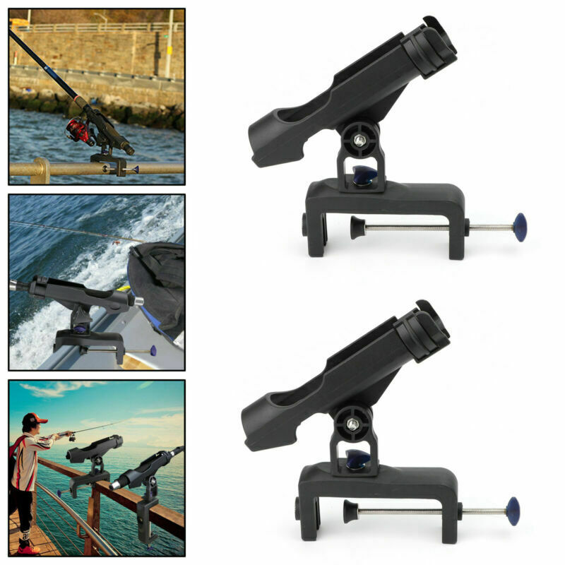 Support pour mât de tige de Rail de pêche, adapté au bateau réglable UA à pince pour Kayak de 4.7 pouces