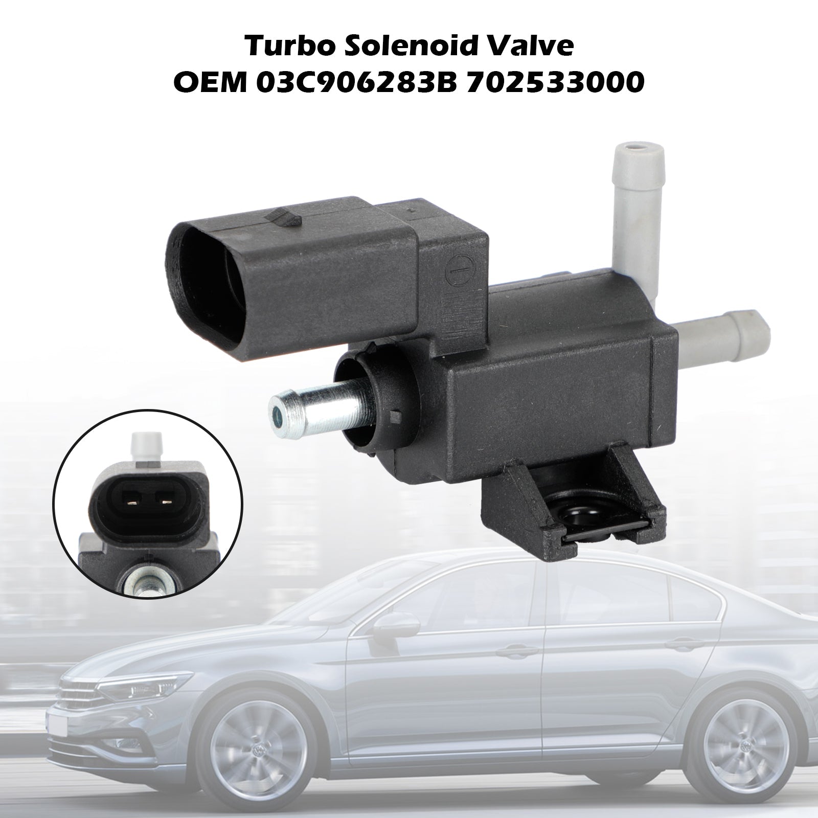 Électrovanne Turbo pour VW Golf 5 6 Passat Sharan Tiguan 03C906283B générique