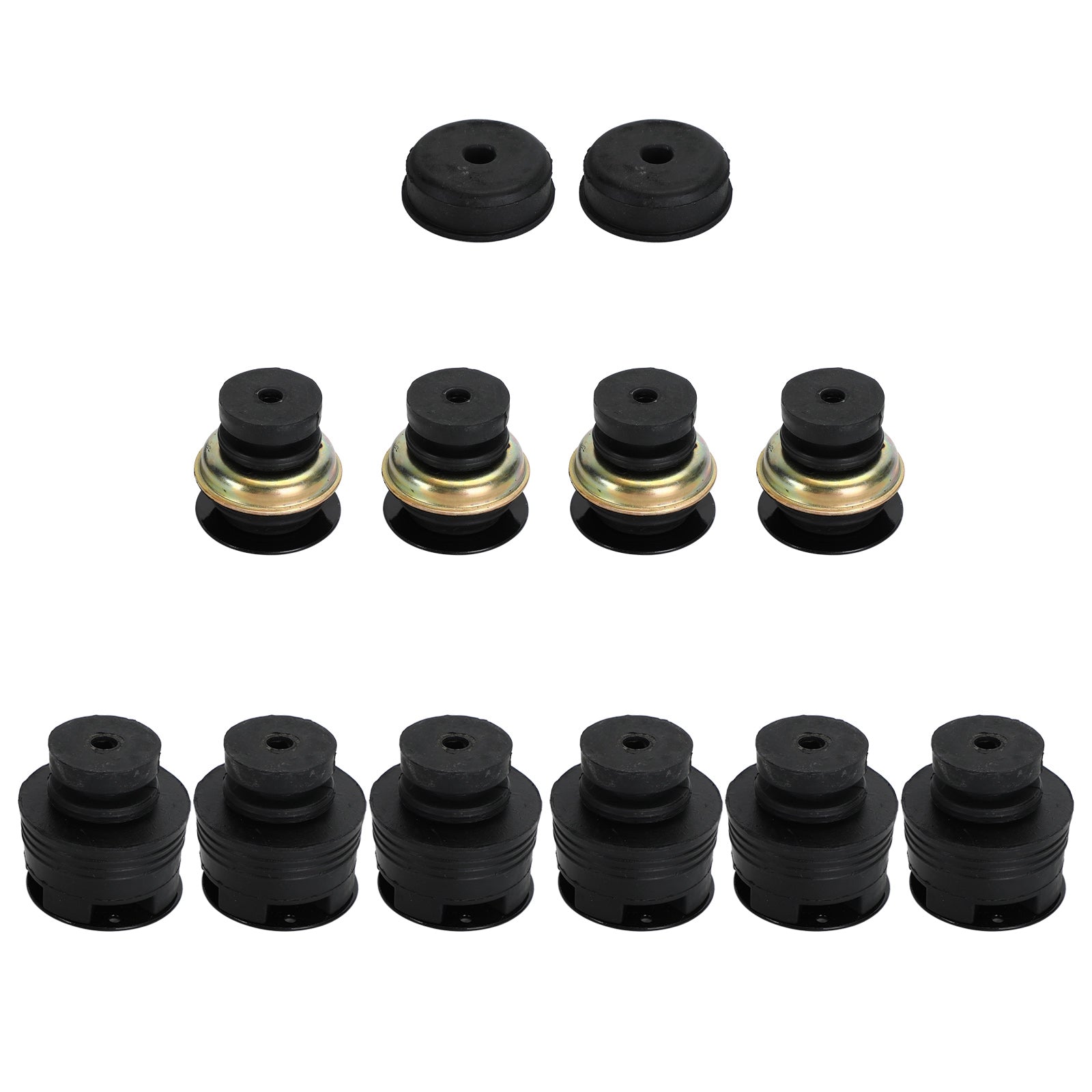 12PCS Body Mount Bushing Set Kit 9551006J00 For Nissan Patrol GQ Y60 LWB Wagon