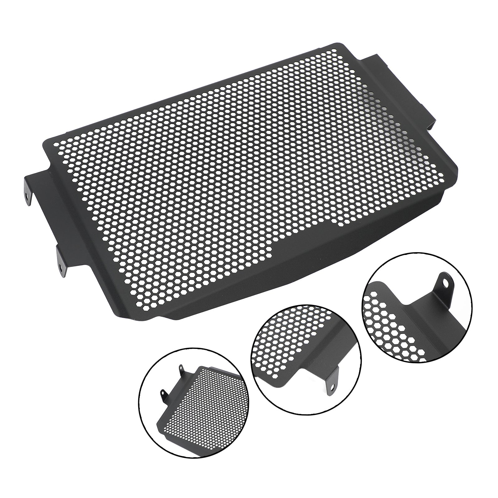 Radiator Guard Cover Protector RVS Zwart Voor Yamaha Mt-09 21-22 Generiek