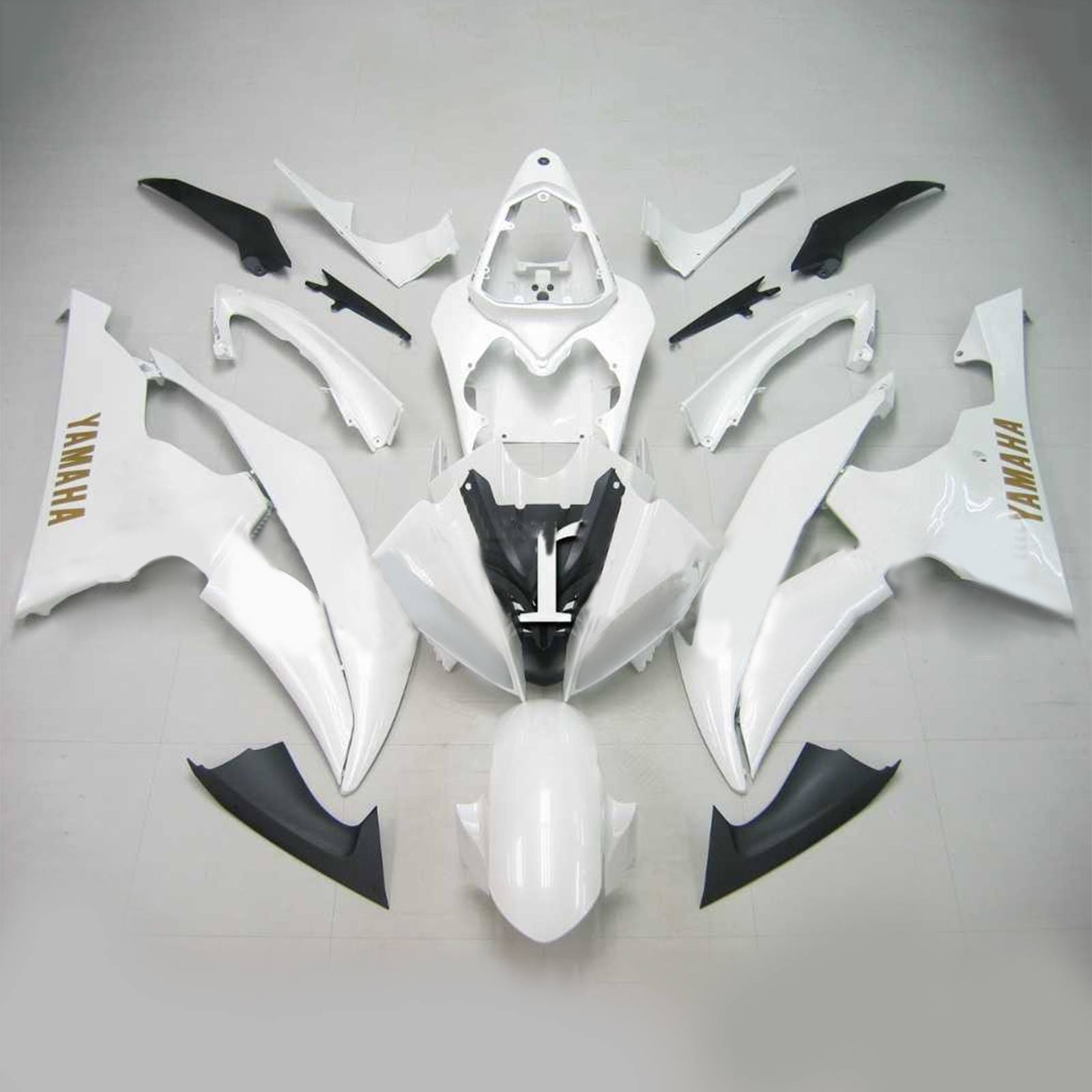 2008-2016 Yamaha YZF 600 R6 Amotopart Injection Fairing Kit Bodywork Plastic ABS #116