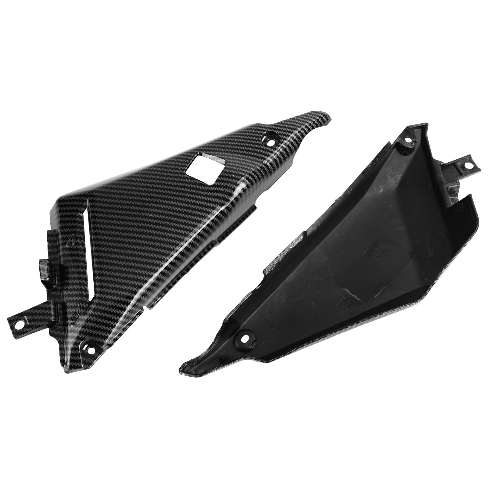 Carbon zijframe afdekpaneel kuipkuip voor Kawasaki Z650 Ninja 650 2017-2020 generiek