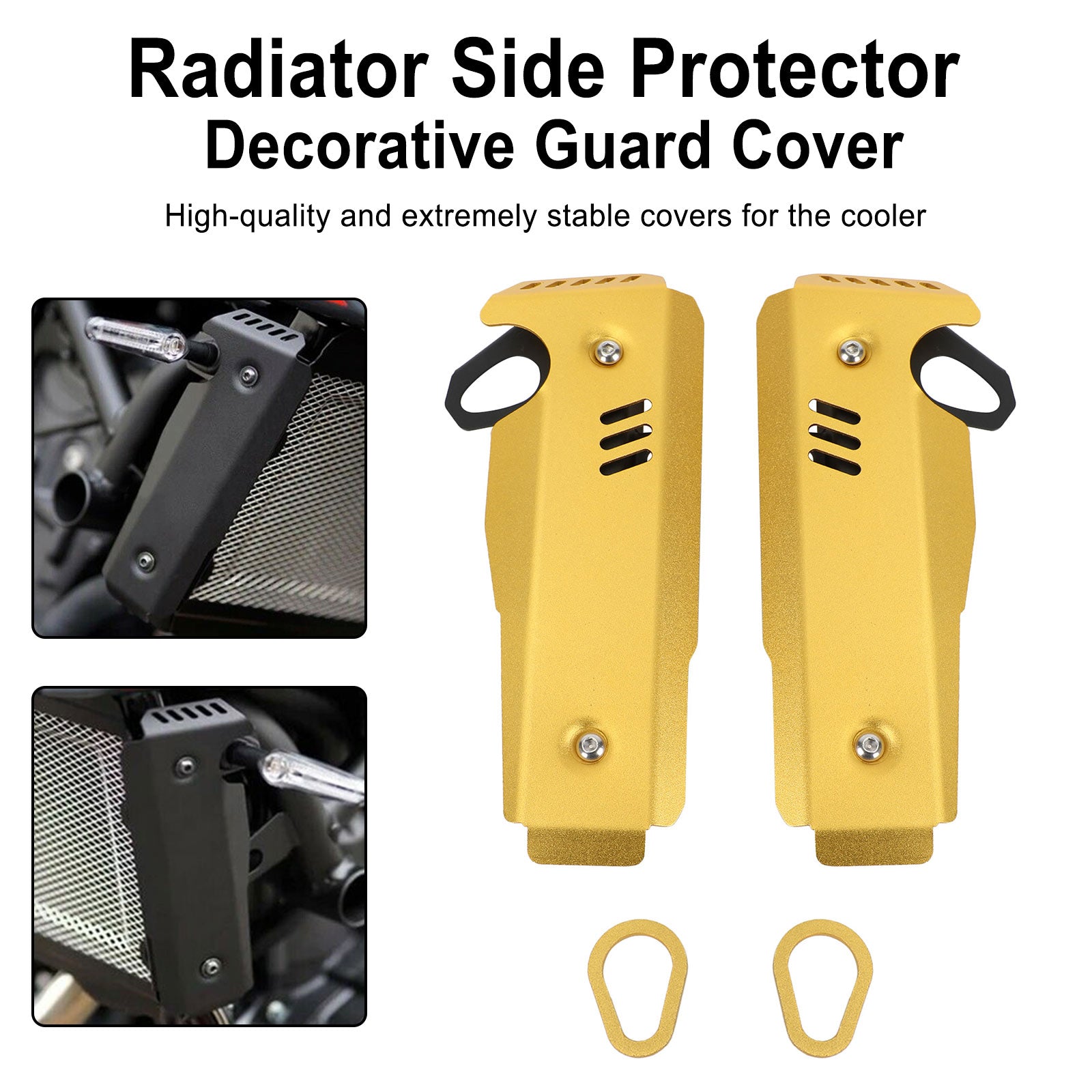 Couvercle de protection latéral de radiateur pour Yamaha MT-07 FZ-07 2021 – 2022 générique