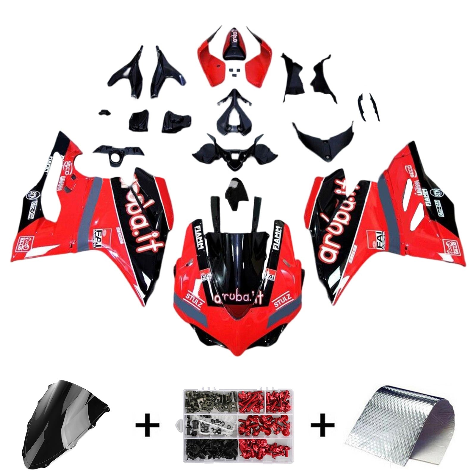 2015-2020 Ducati 1299 959 Kit de carenado Carrocería Plástico ABS