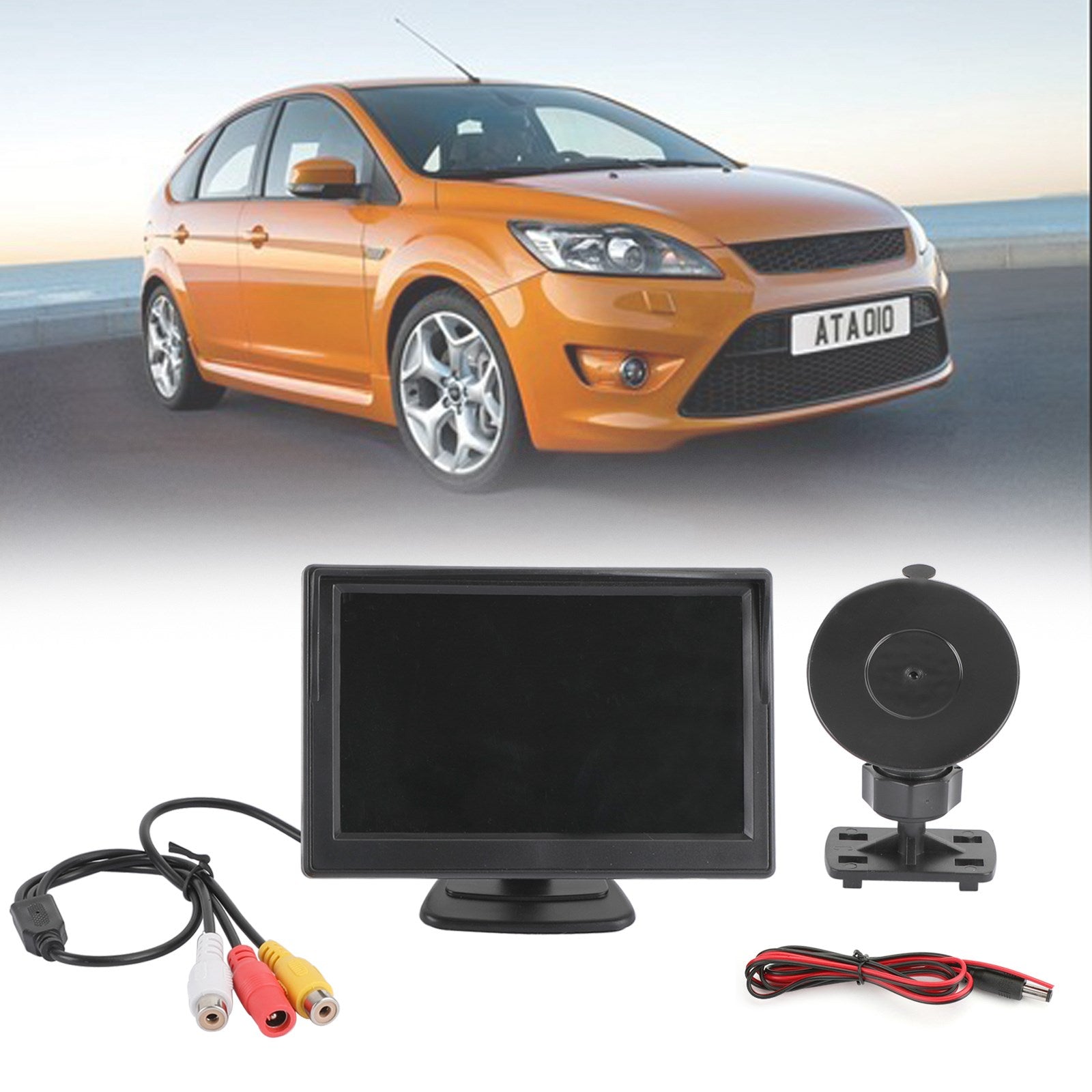 5 Inch HD TFT LCD Monitor for Car Rear View Reverse Parking Backup Camera