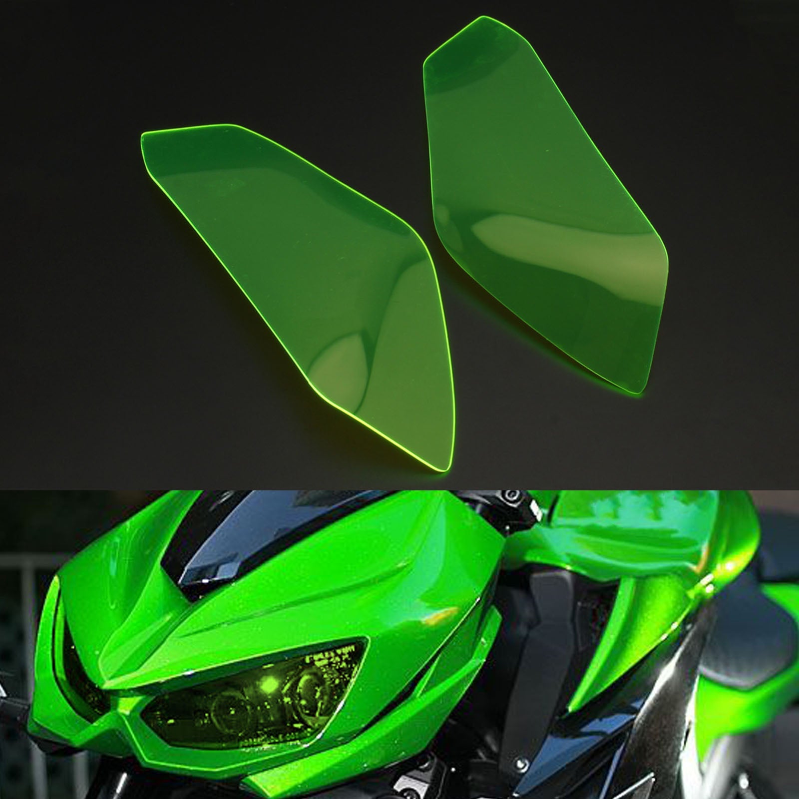 Front Headlight Lens Protection Cover Fit For Honda Cbr1000Rr 2017-2020 Smoke Generic