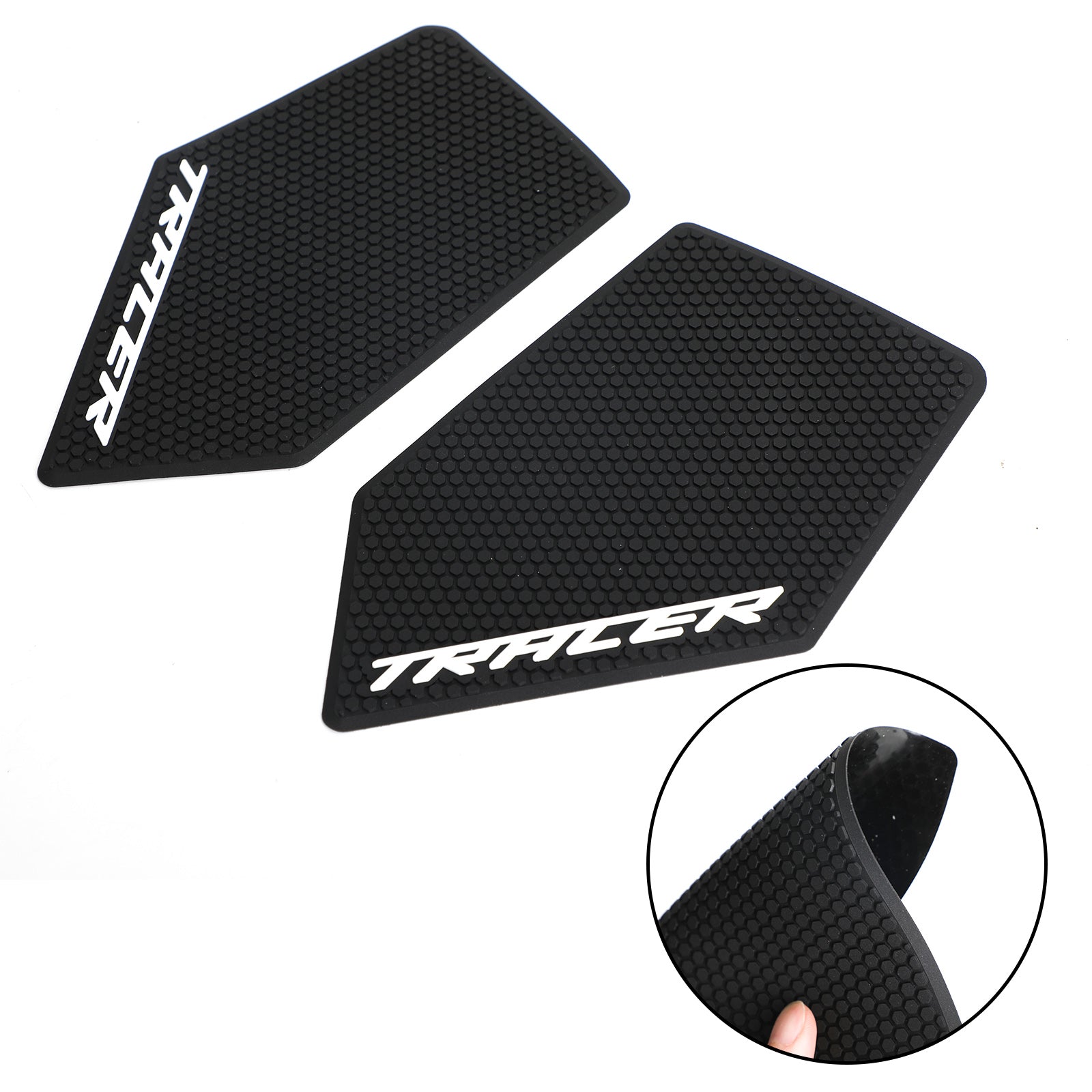 2x Side Tank Traction Grips Pads Fit for Yamaha Tracer 9 / Tracer 9 GT 2021 2022