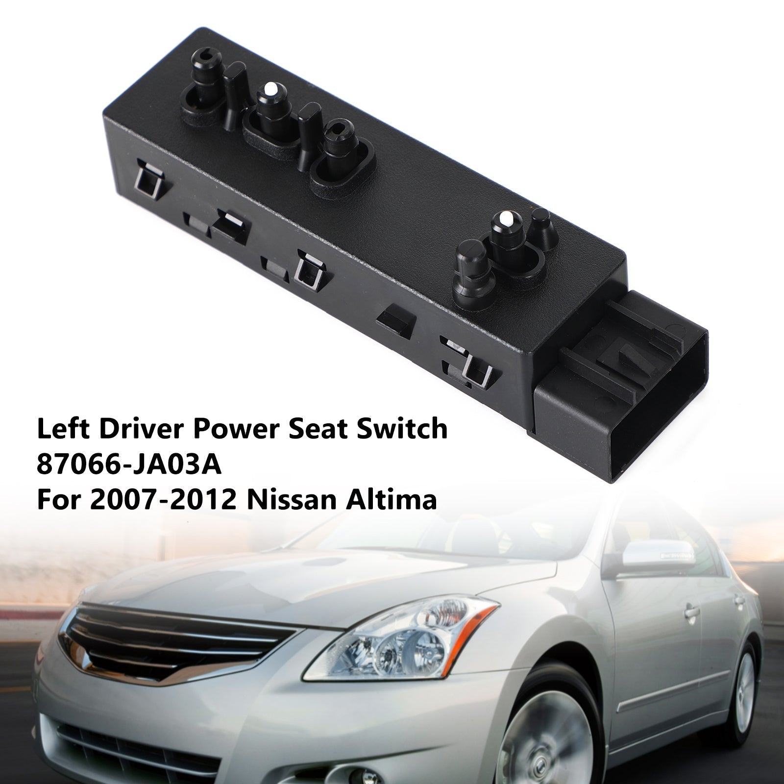 Linker Driver Power Seat-schakelaar 87066-JA03A voor Nissan Altima 2007-2012